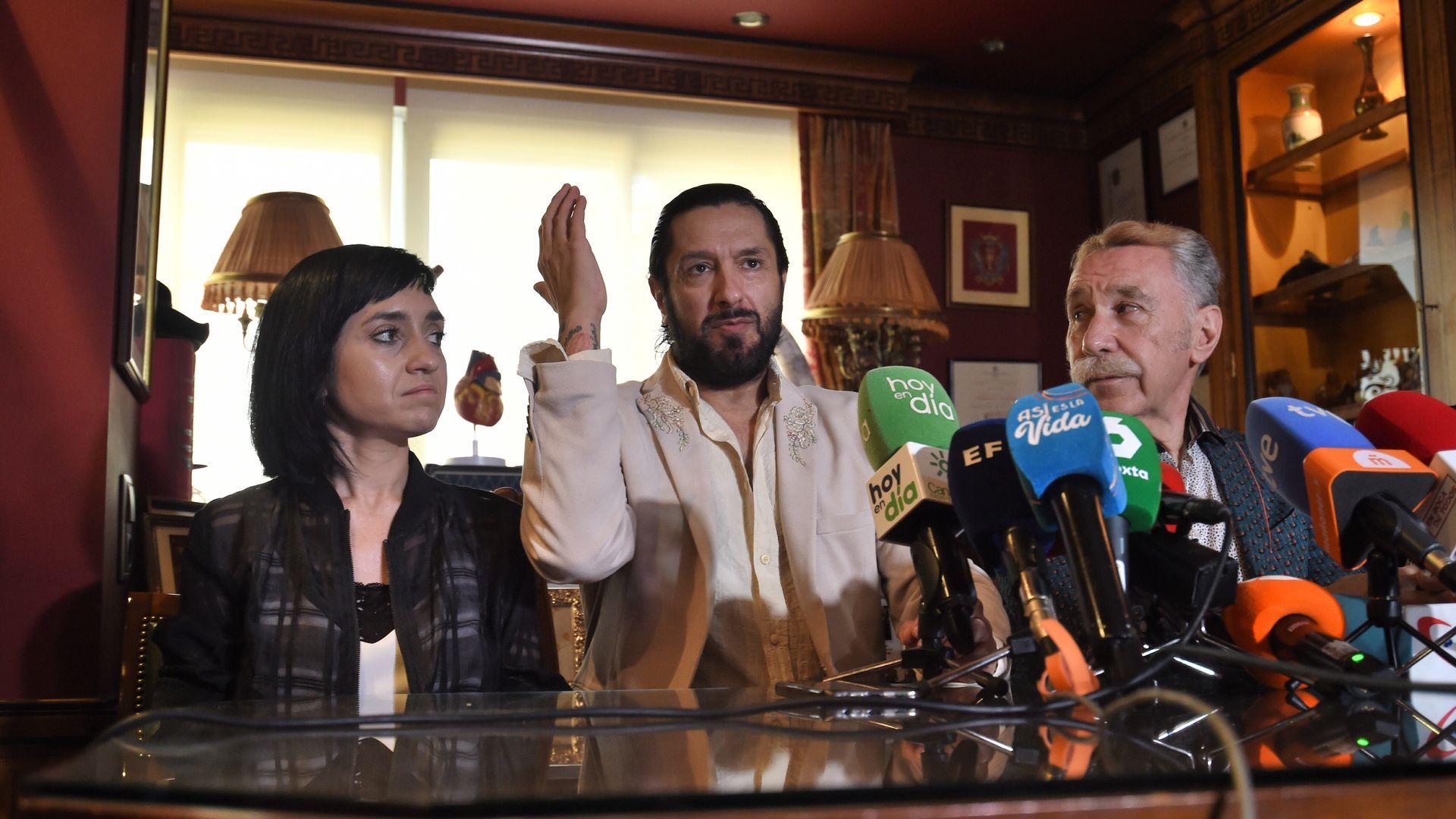 Rafael Amargo y su mujer, Luciana Bongianino