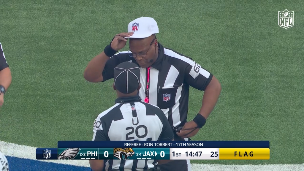 El touchdown anulado al inicio del Eagles-Jaguars en Londres