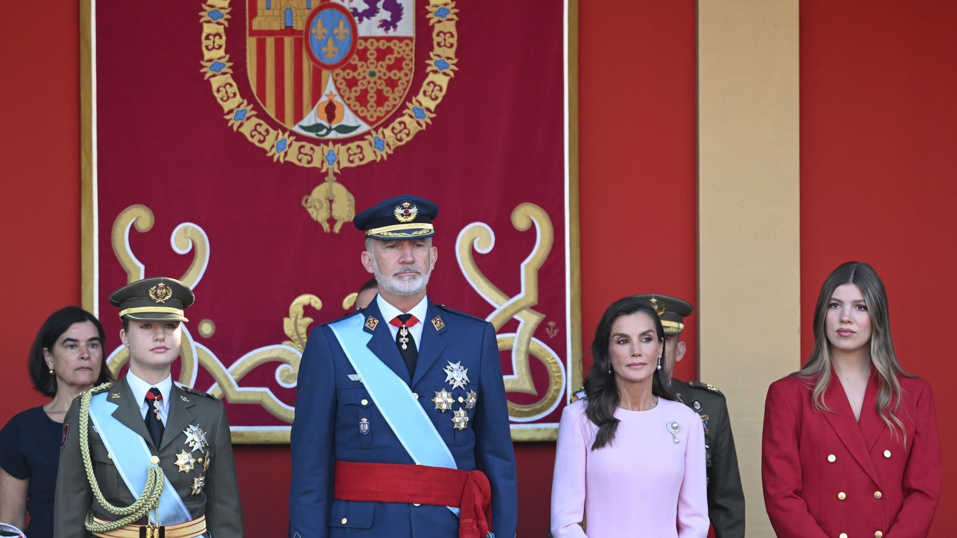 La familia real ha presidido el desfile del 12 de octubre La familia real ha presidido el desfile del 12 de octubre