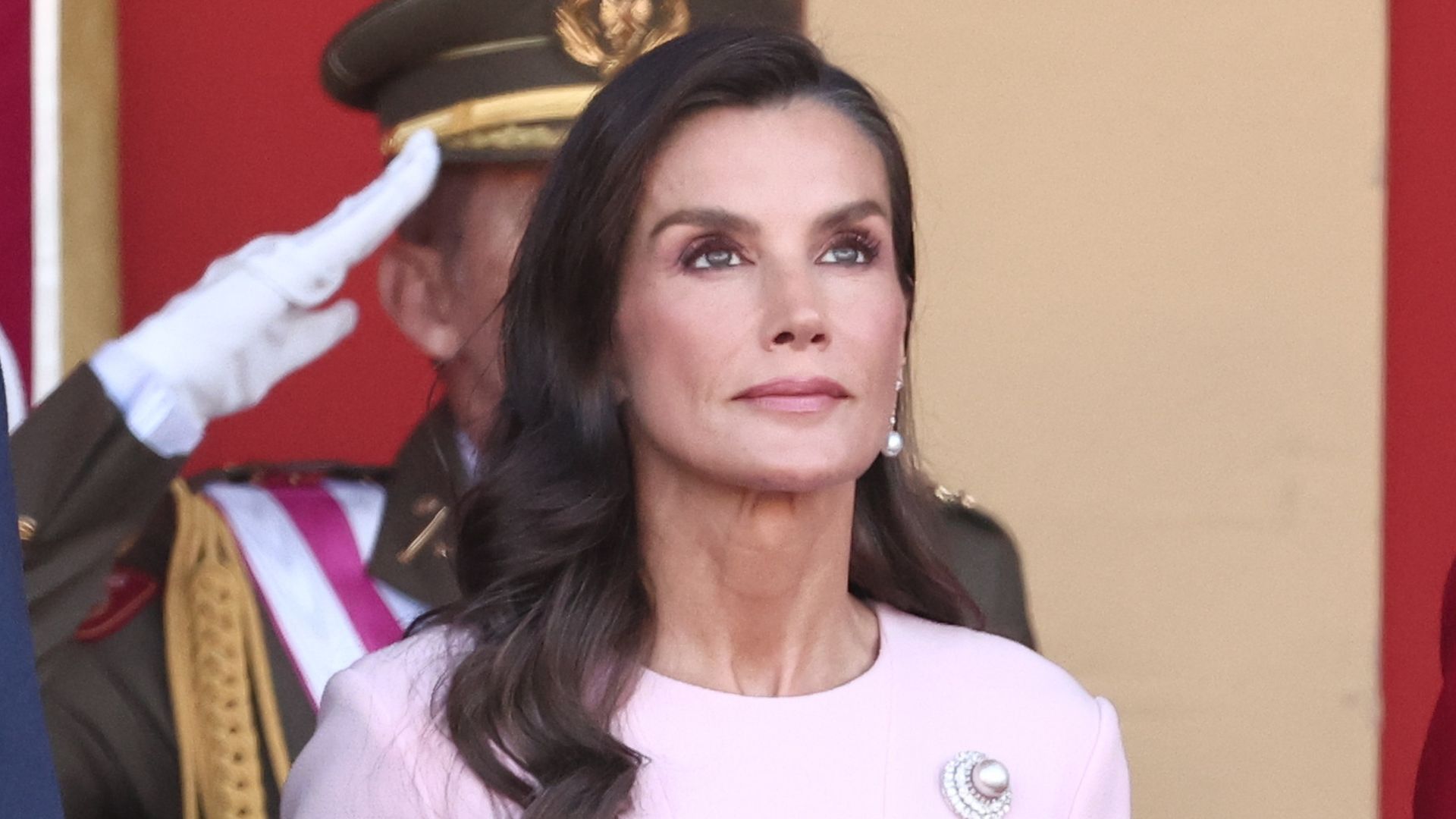 La reina Letizia este 12 de octubre