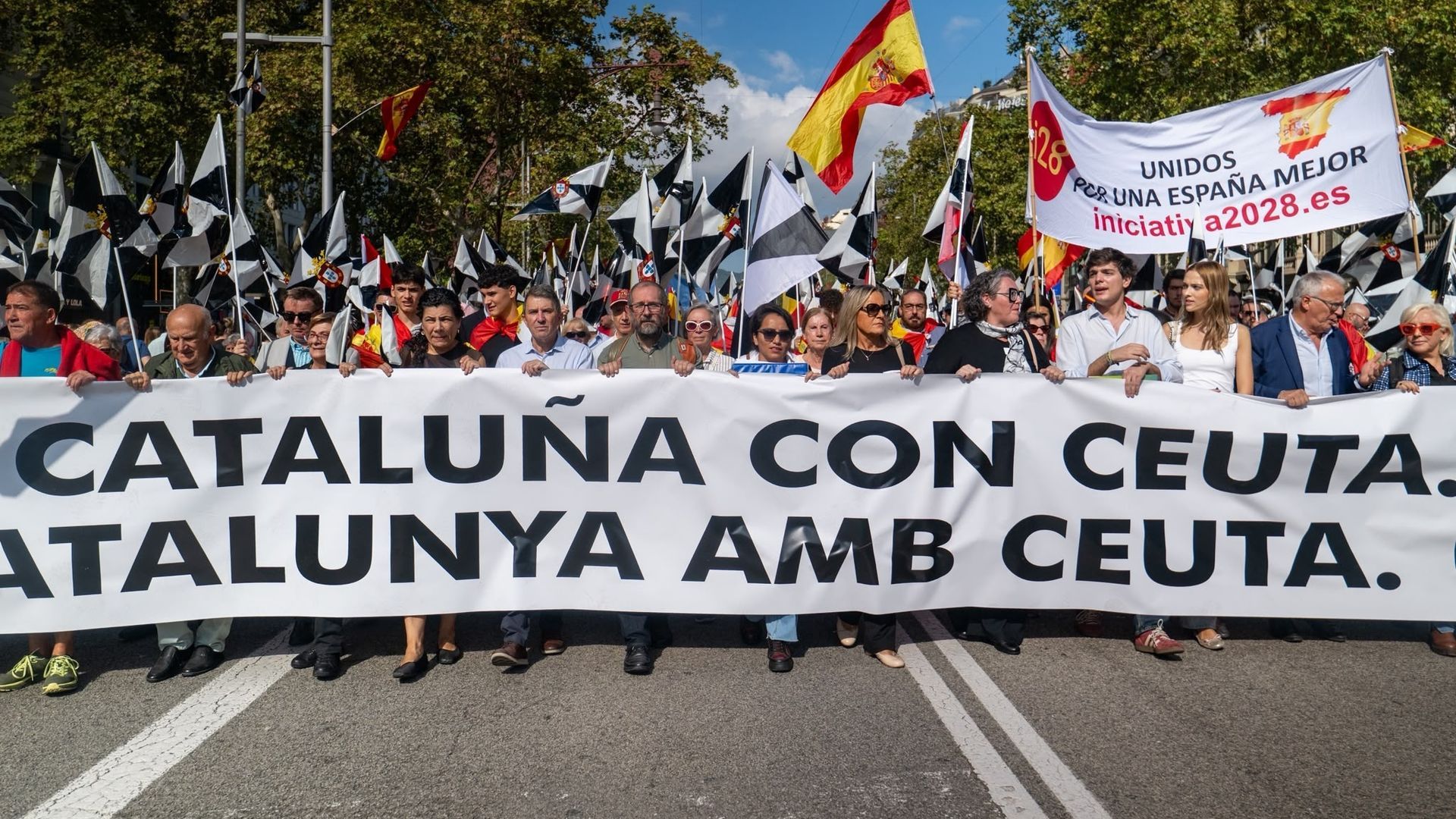 Manifestacion Cataluña por Ceuta Manifestacion Cataluña por Ceuta