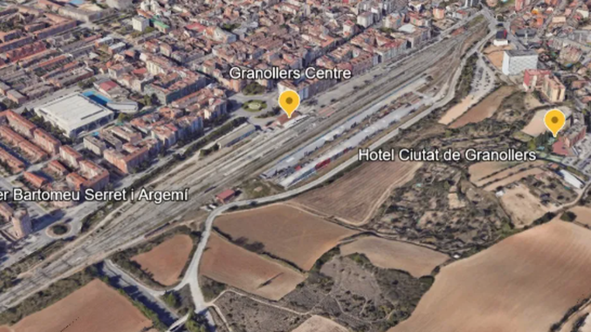 Mapa de la desaparición de Rami, el menor de 12 años con autismo al que siguen buscando en Granollers.