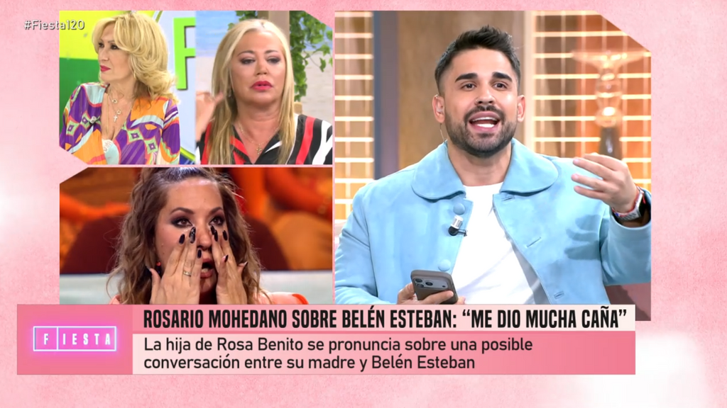Miguel Frigenti, contundente con Rosario Mohedano por su cambio de actitud con Belén Esteban: "¿A qué viene este rencor y veneno?"