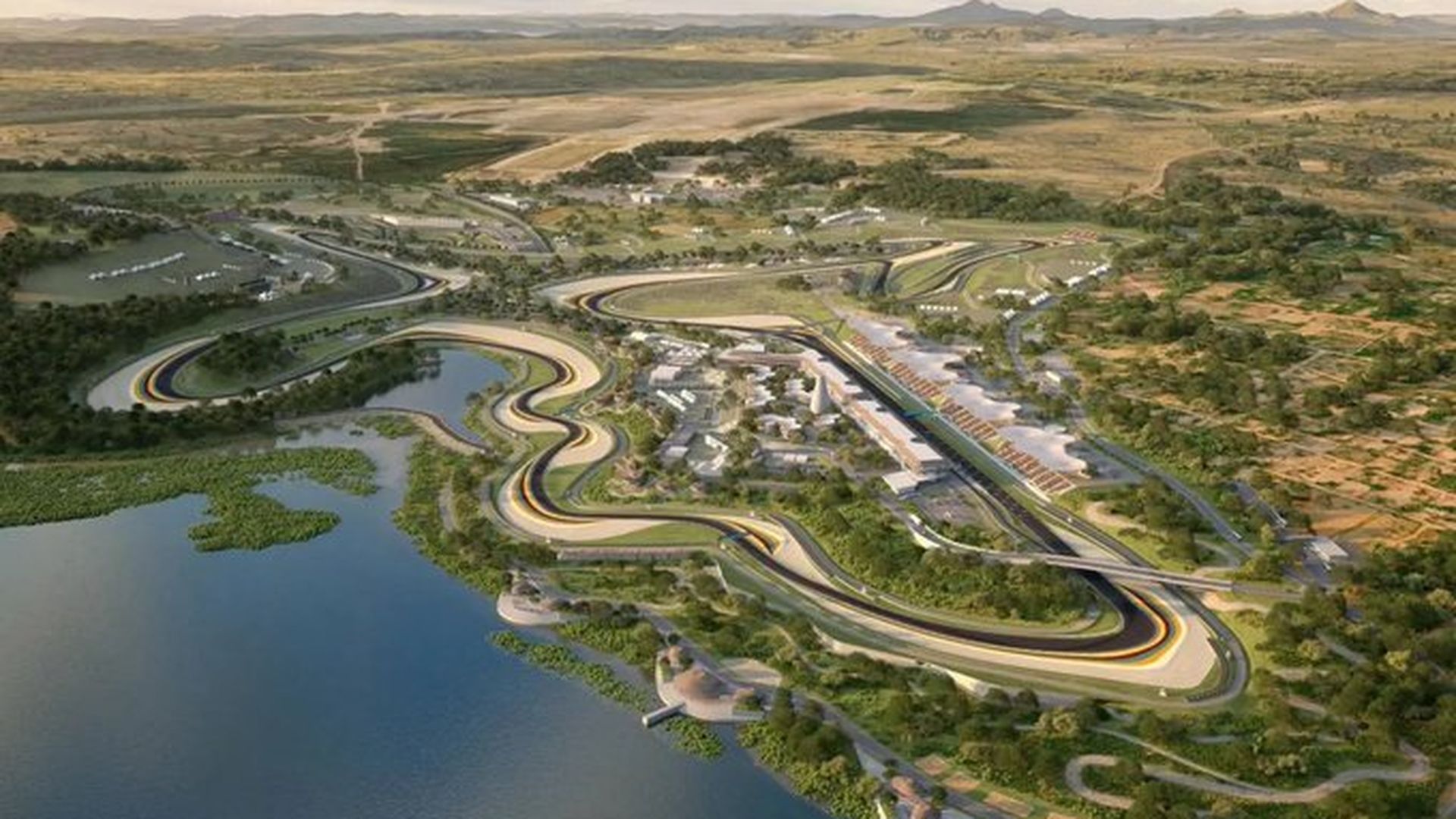 Así sería el circuito de Ruanda Así sería el circuito de Ruanda