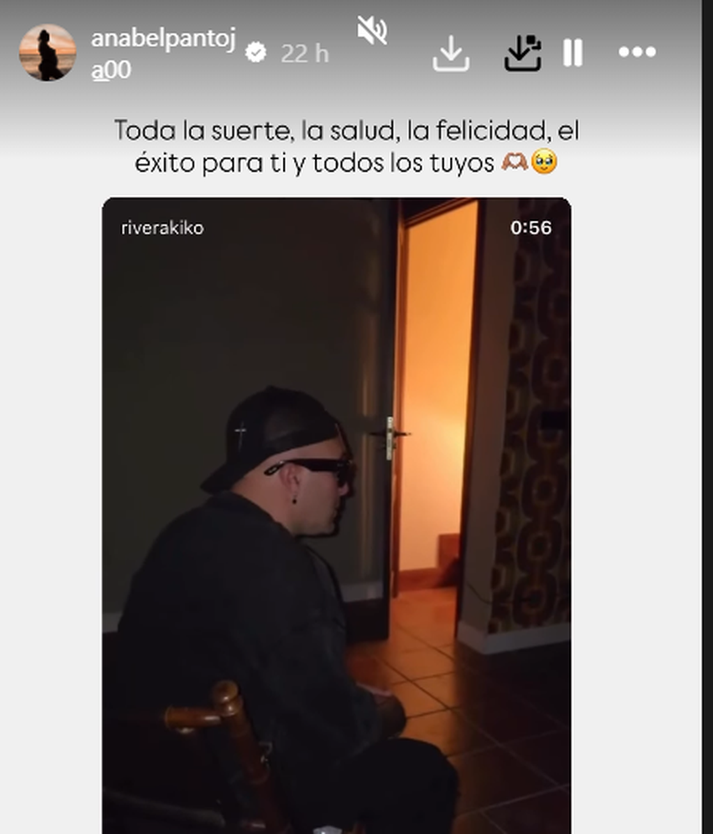 El mensaje de Anabel Pantoja