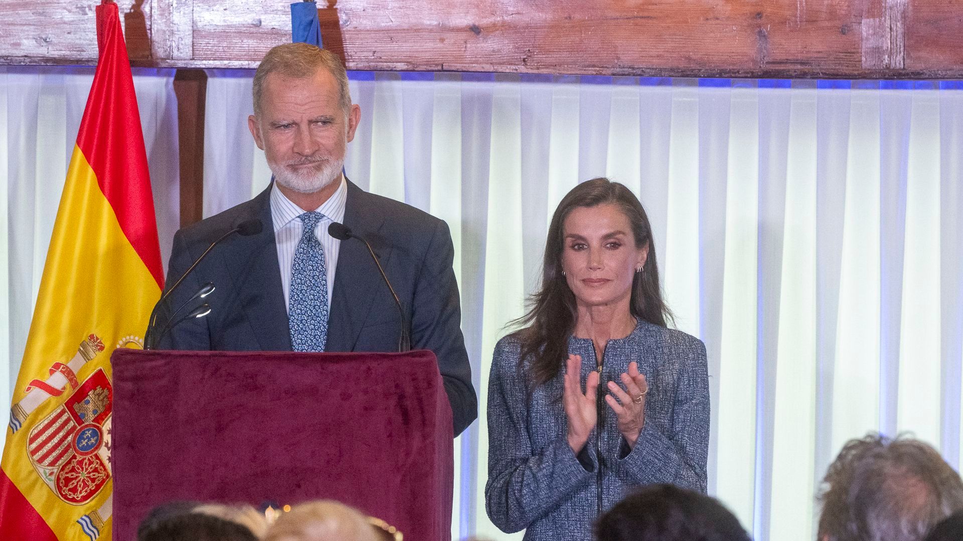 El rey Felipe VI y Letizia en Ceuta El rey Felipe VI y Letizia en Ceuta
