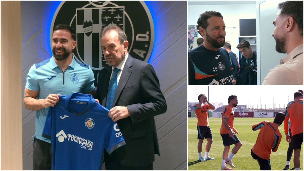 De su charla con Bordalás al primer entrenamiento: así han sido las primeras horas de Dani Carvajal tras fichar por el Getafe