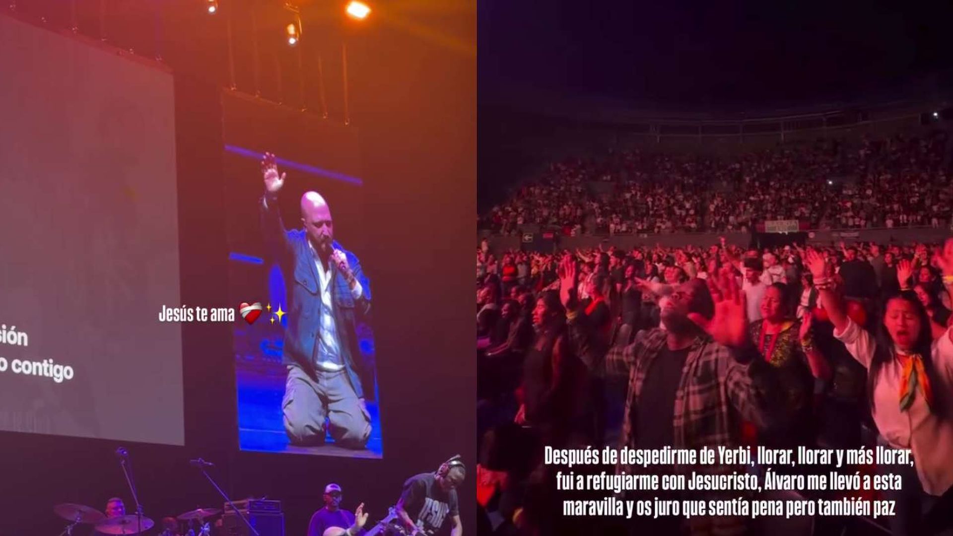Gloria Camila se refugia en Jesucristo tras su dura pérdida
