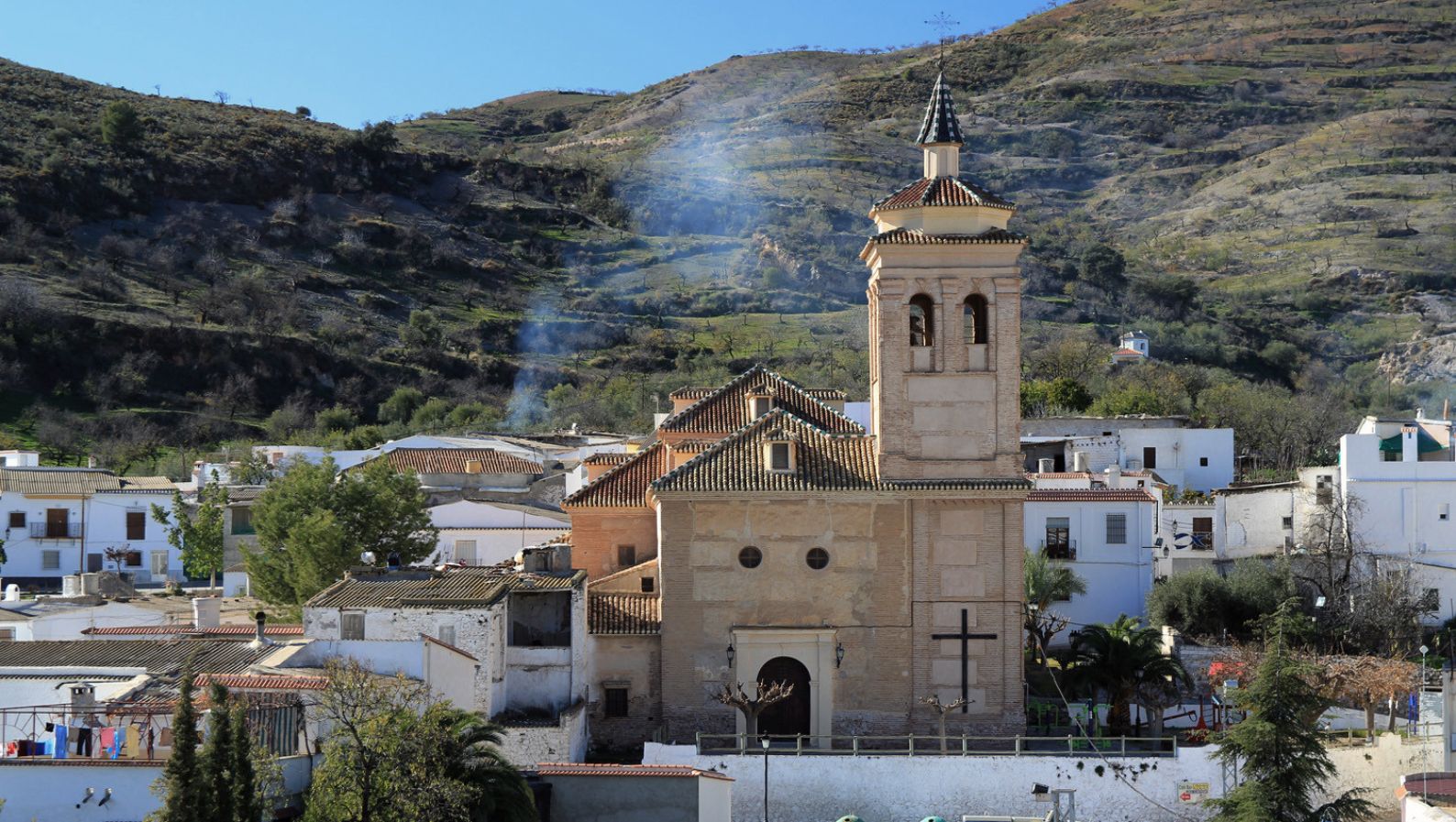 Imagen panorámica de Turón, en Granada