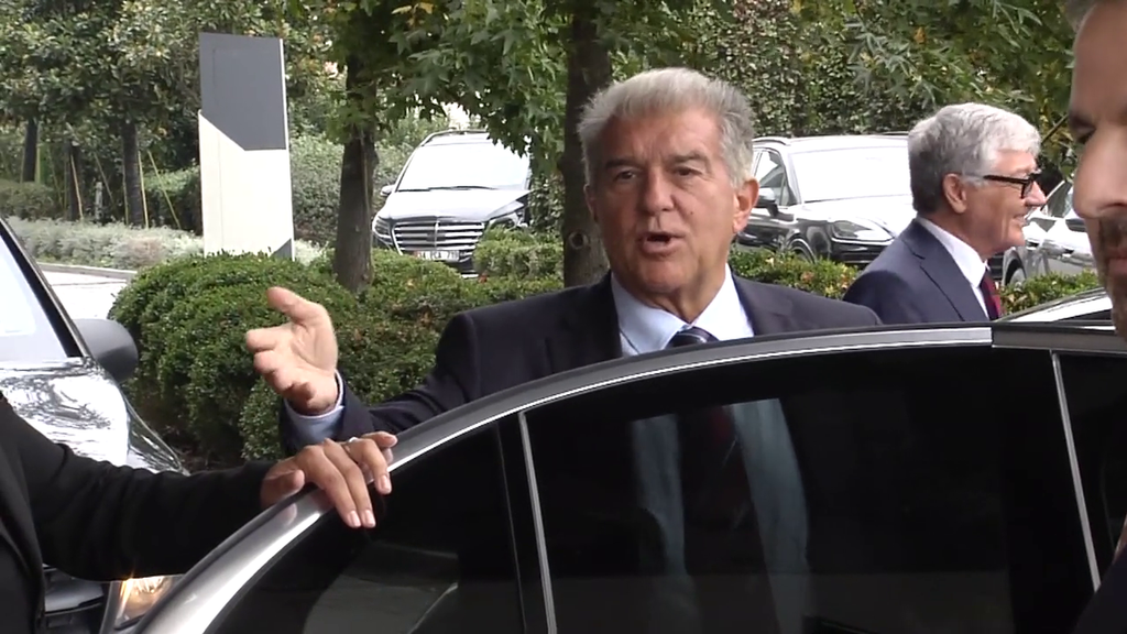 Joan Laporta y la ambición del Barça por la Champions: "Es el objetivo"