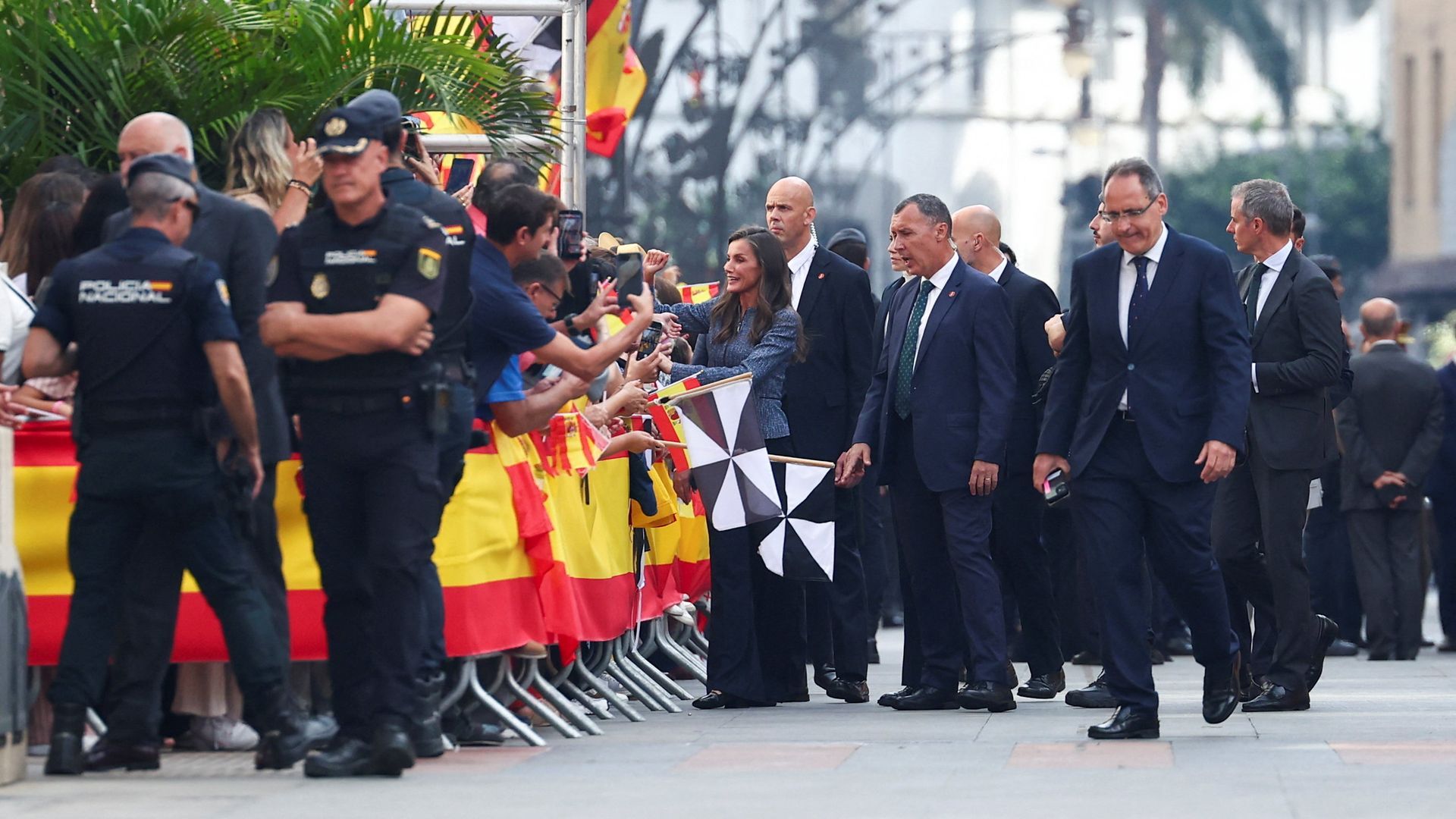 La visita de los reyes a Ceuta