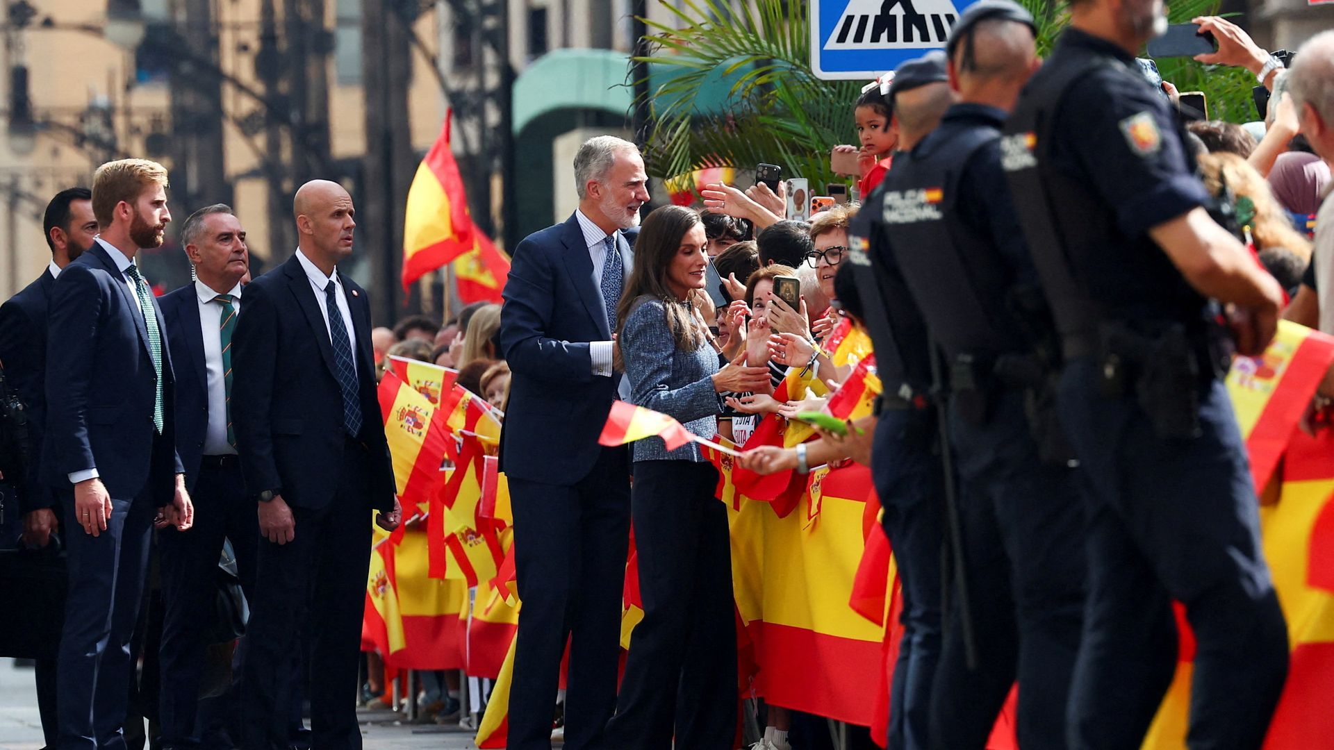 La visita de los reyes a Ceuta