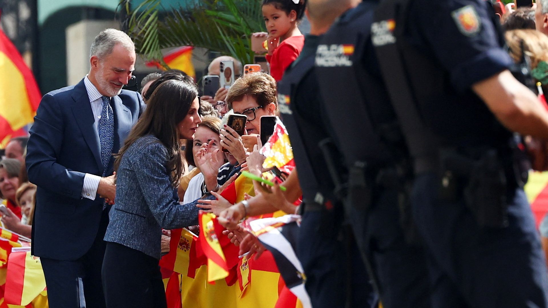 La visita de los reyes a Ceuta