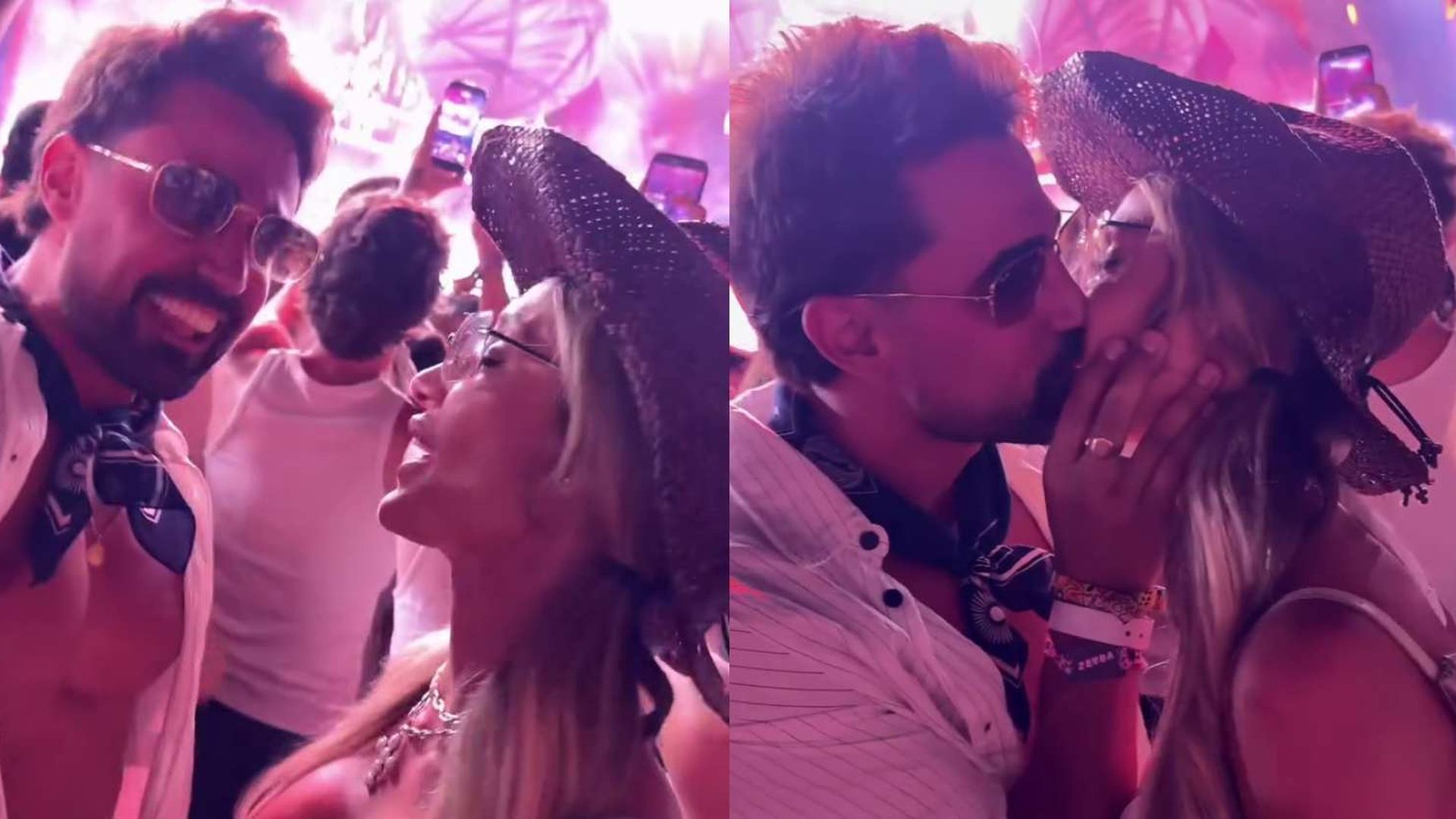 Las imágenes de la reconciliación de Yuli y Lucas