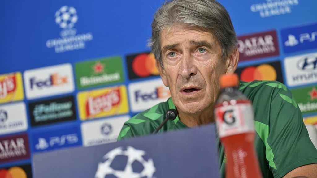 Pellegrini sueña con llevar lejos al Betis en Champions: "Tenemos derecho a ambicionar"
