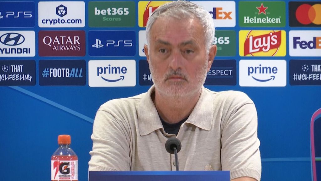 José Mourinho enfoca su crítica arbitral a "un minuto" concreto del Real Madrid