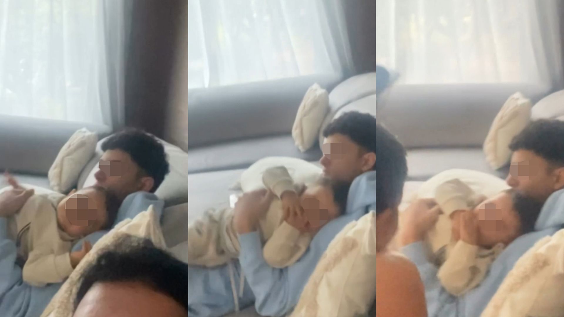 Omar Montes reúne a sus dos hijos, Omar Jr. e Ismael, tras la batalla con Nuria Hidalgo en los juzgados