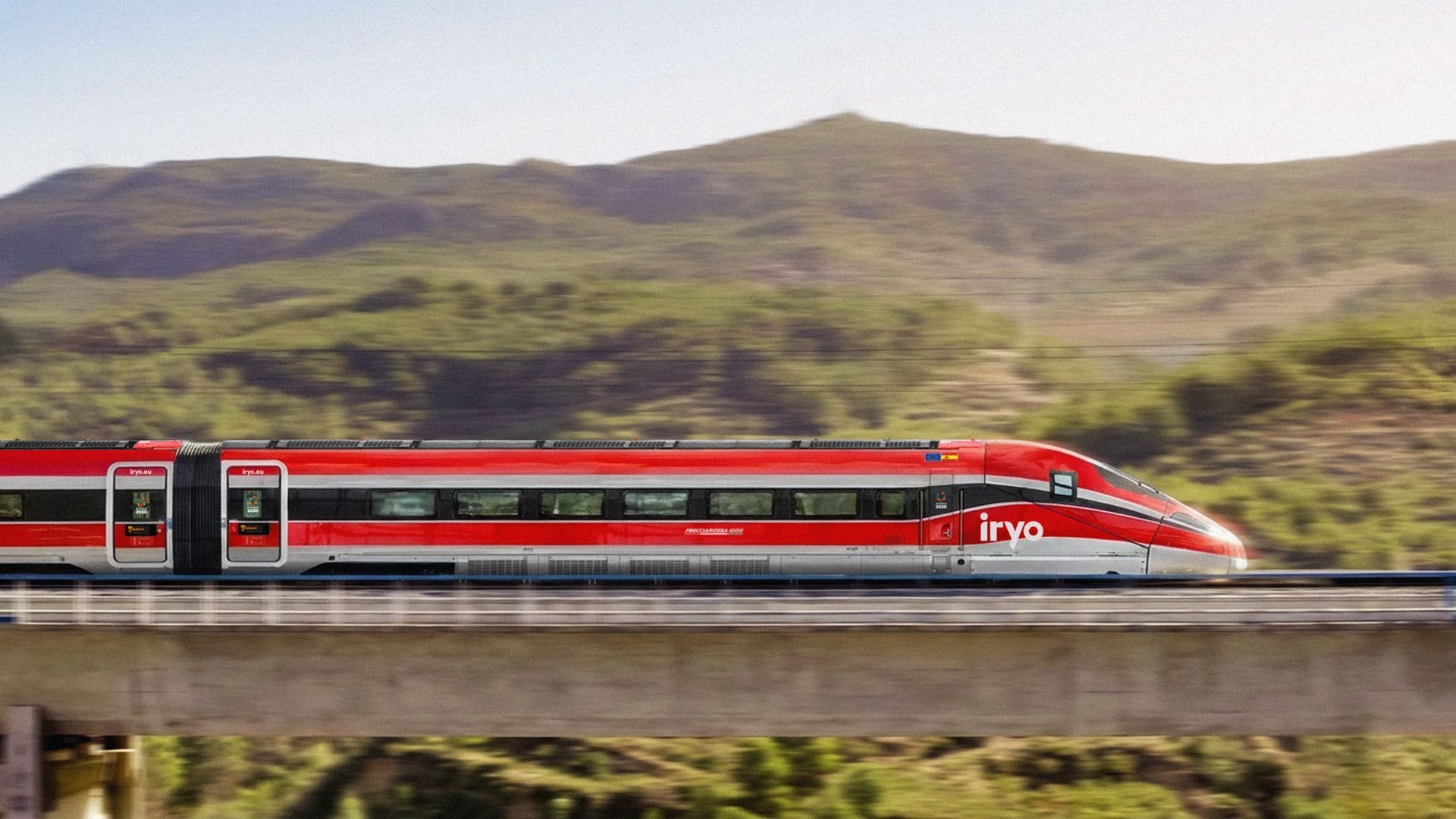 Un tren de la compañía IRYO Un tren de la compañía IRYO