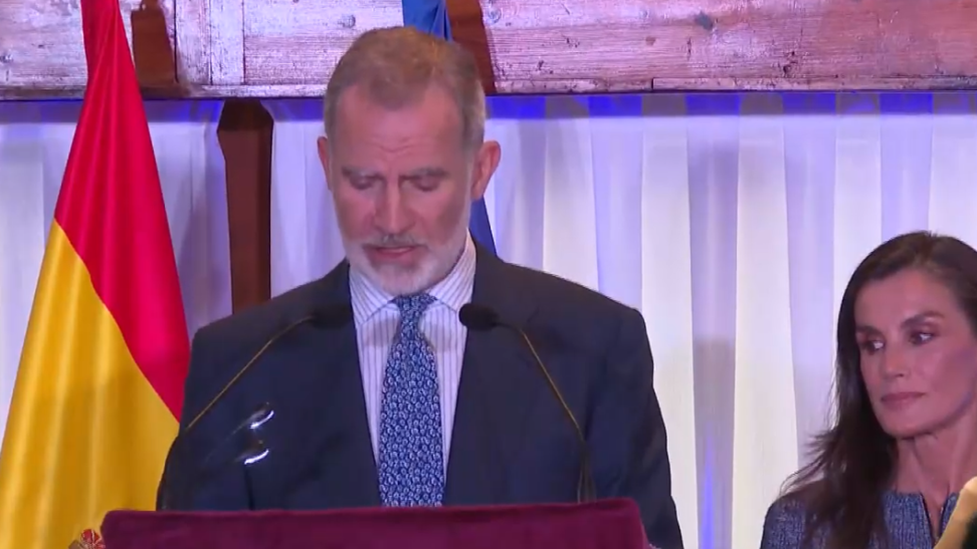 Visita de los reyes a Ceuta, en directo: Felipe VI dice que "los que entraron irregularmente a nuestro país deben volver a su lugar de origen"