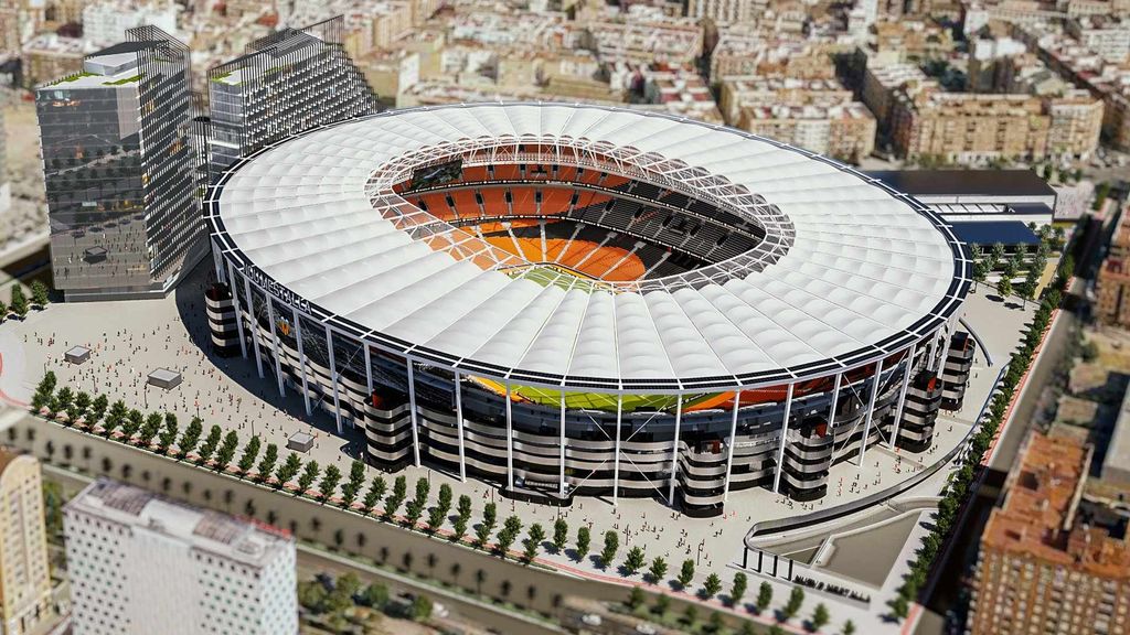 Así está el Nou Mestalla por dentro a diez meses de su inauguración