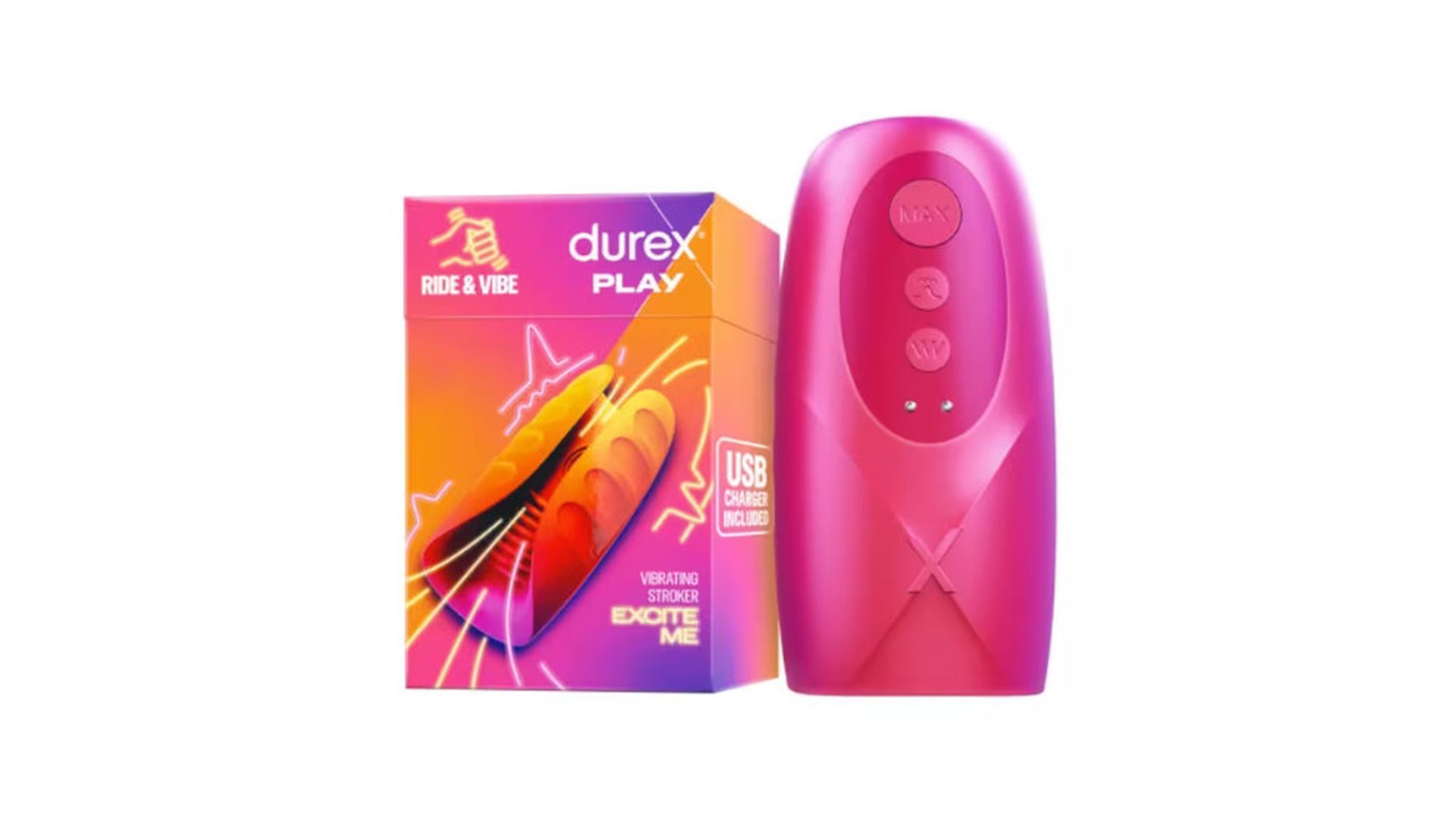 Durex Play Ride & Vibe Masturbador