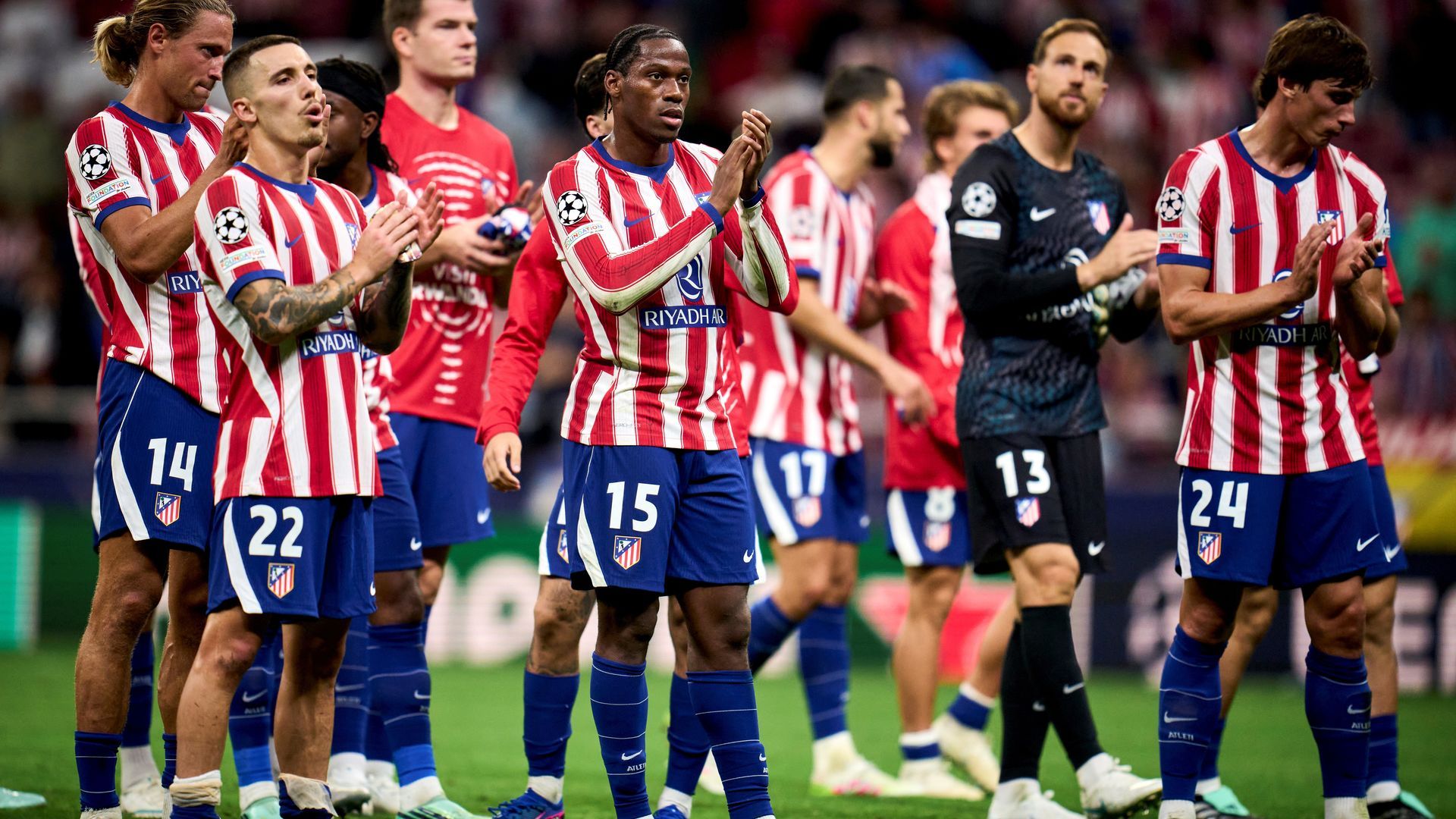 El partido del Atlético de Madrid
