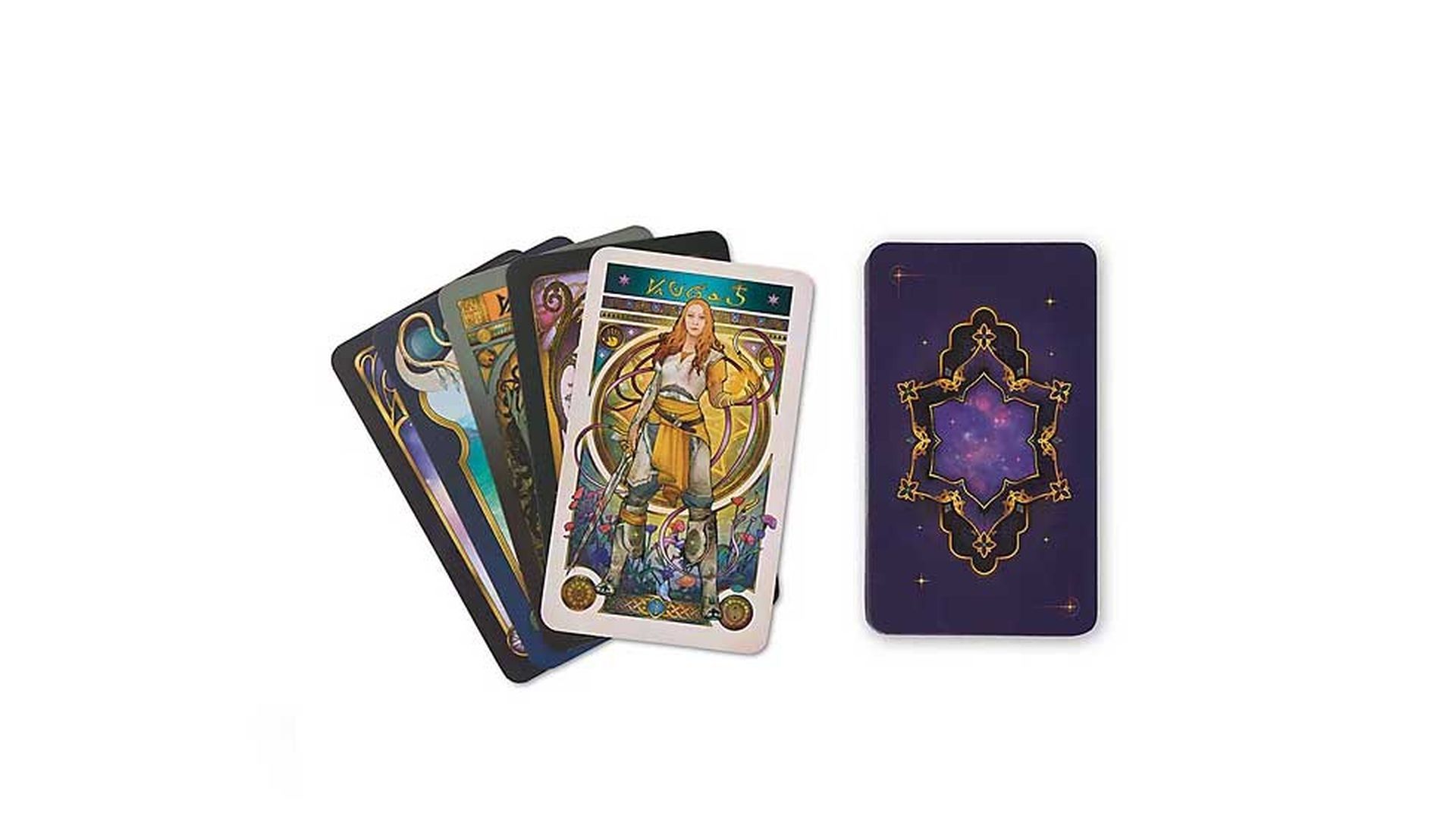 El tarot de la caja de coleccionista de God of War Laufey
