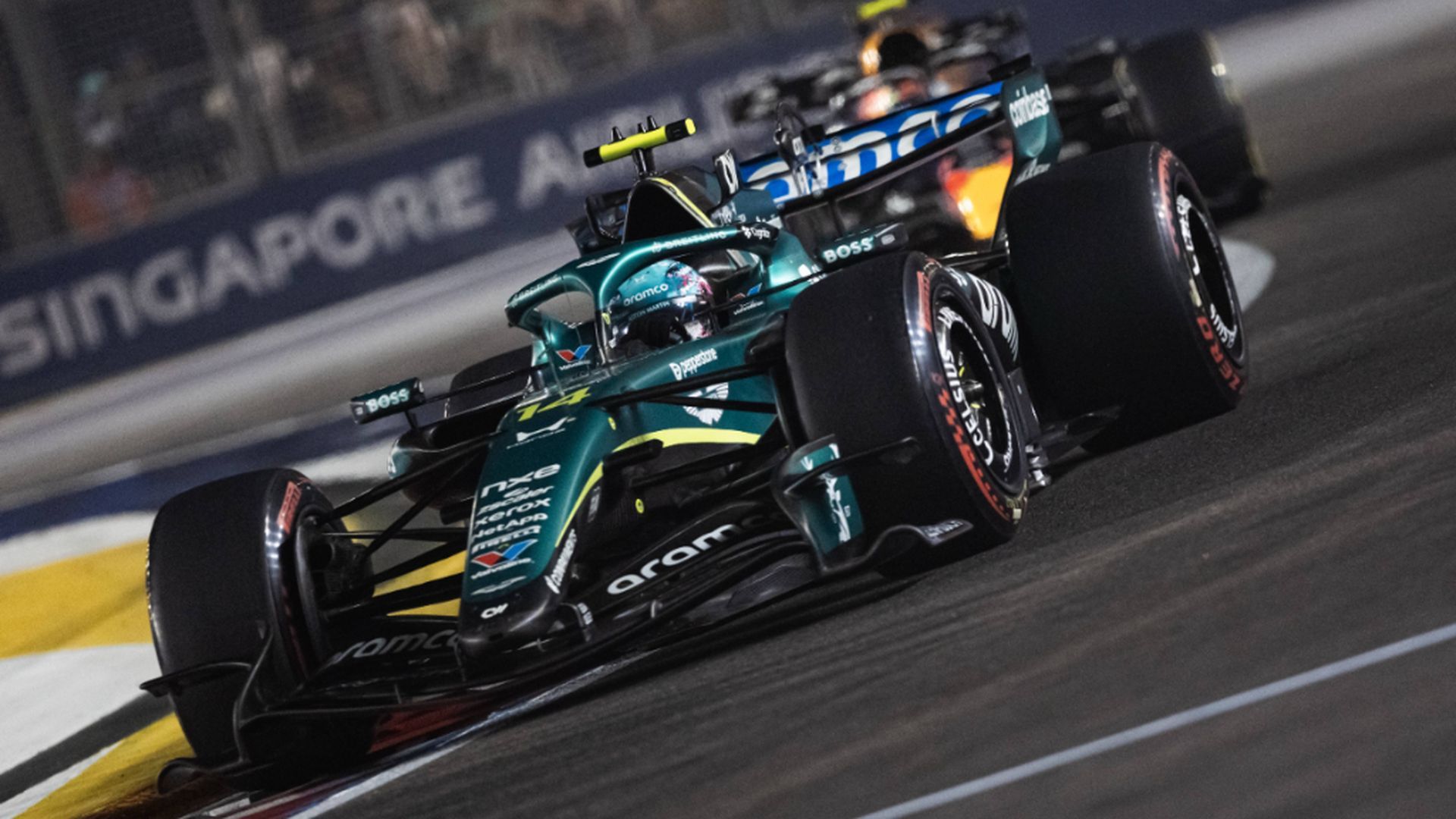 Fernando Alonso, en Singapur
