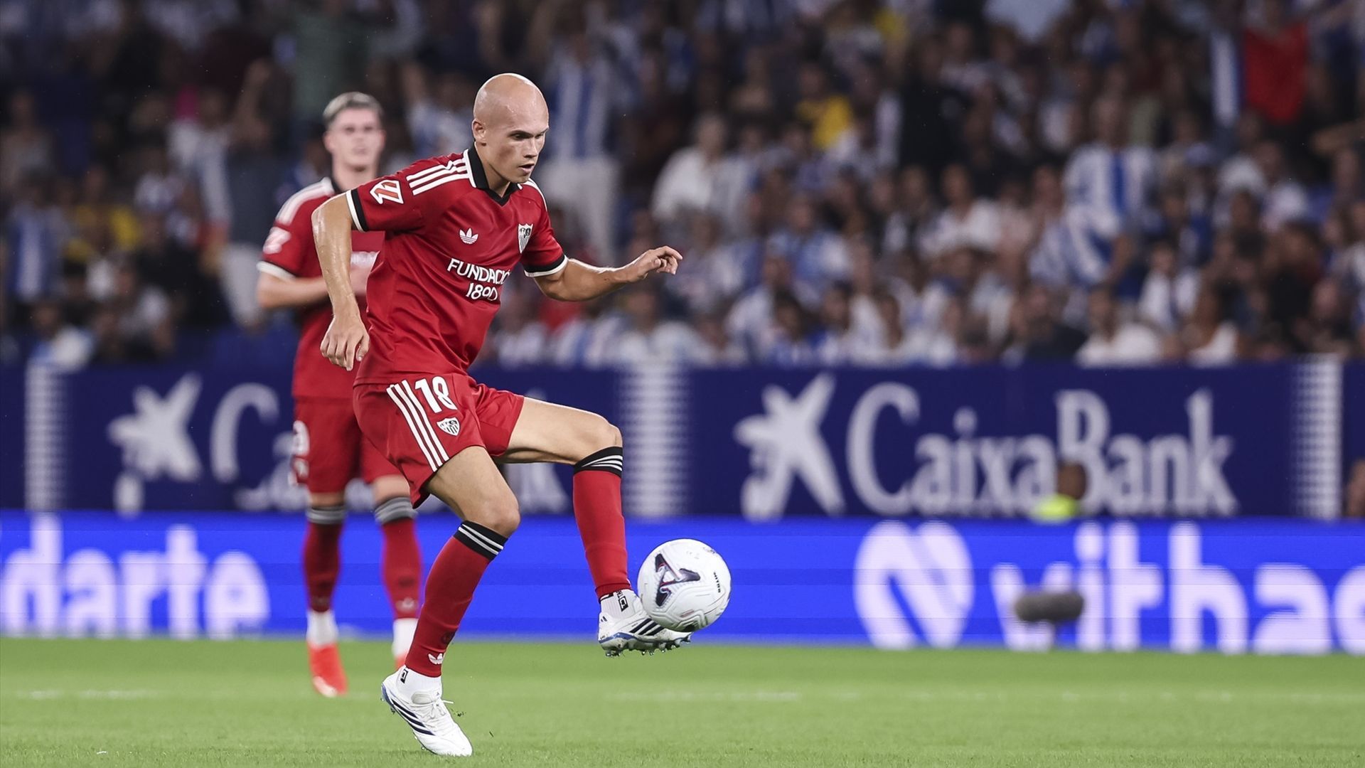 Guridi, en el Espanyol - Sevilla