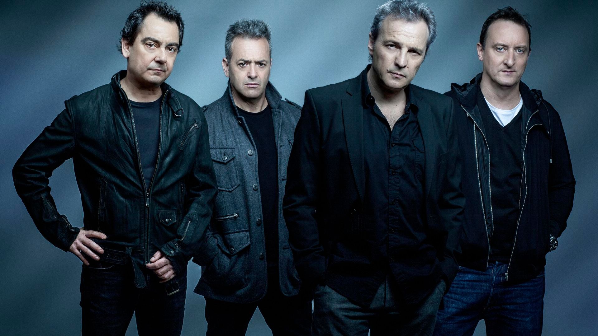 Hombres G. De izda. a dcha: Javi Molina, Rafa Gutiérrez, David Summers y Dani Mezquita. Hombres G. De izda. a dcha: Javi Molina, Rafa Gutiérrez, David Summers y Dani Mezquita.