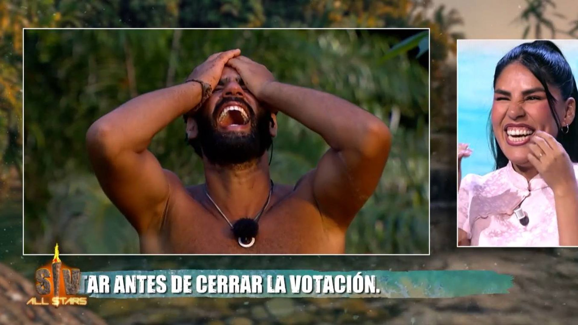 Isa Pantoja sorprende a Asraf Beno