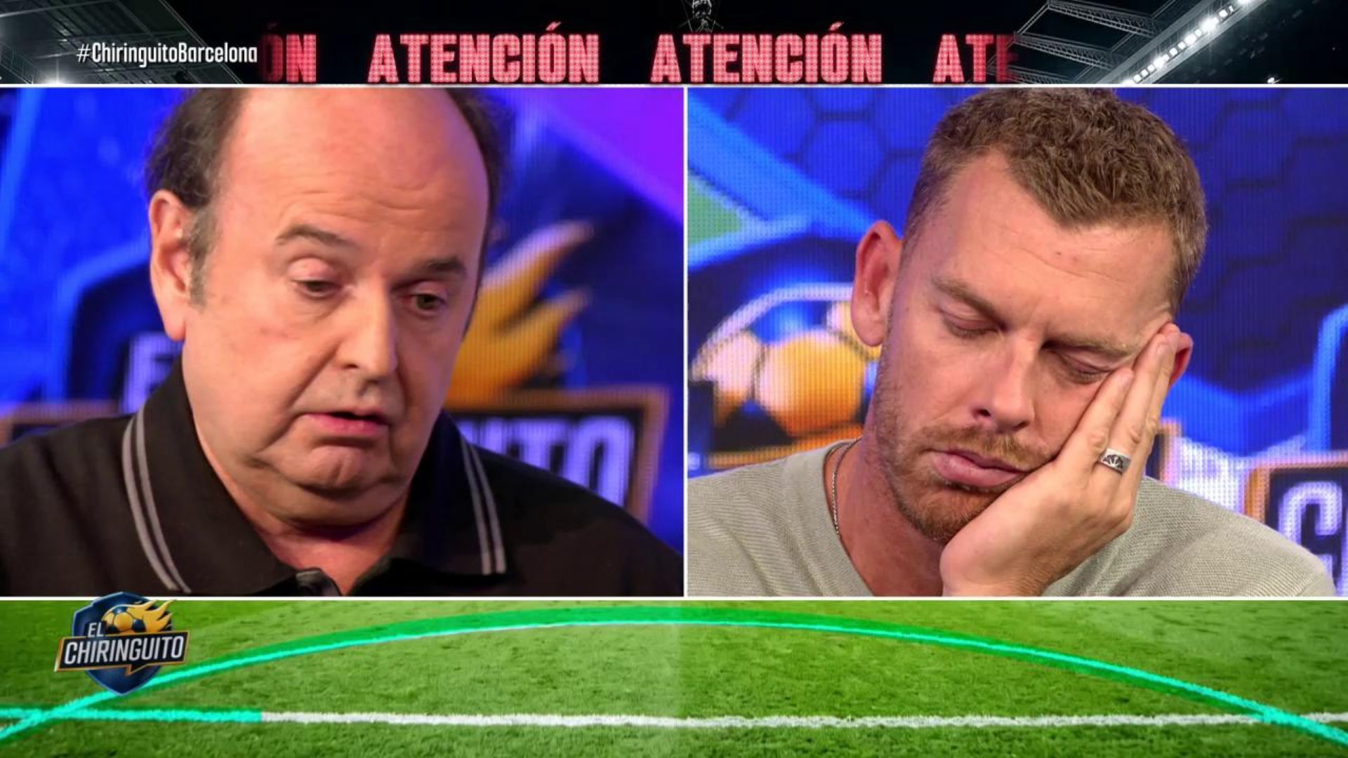 Juanma Rodríguez y Jota Jordi en El Chiringuito