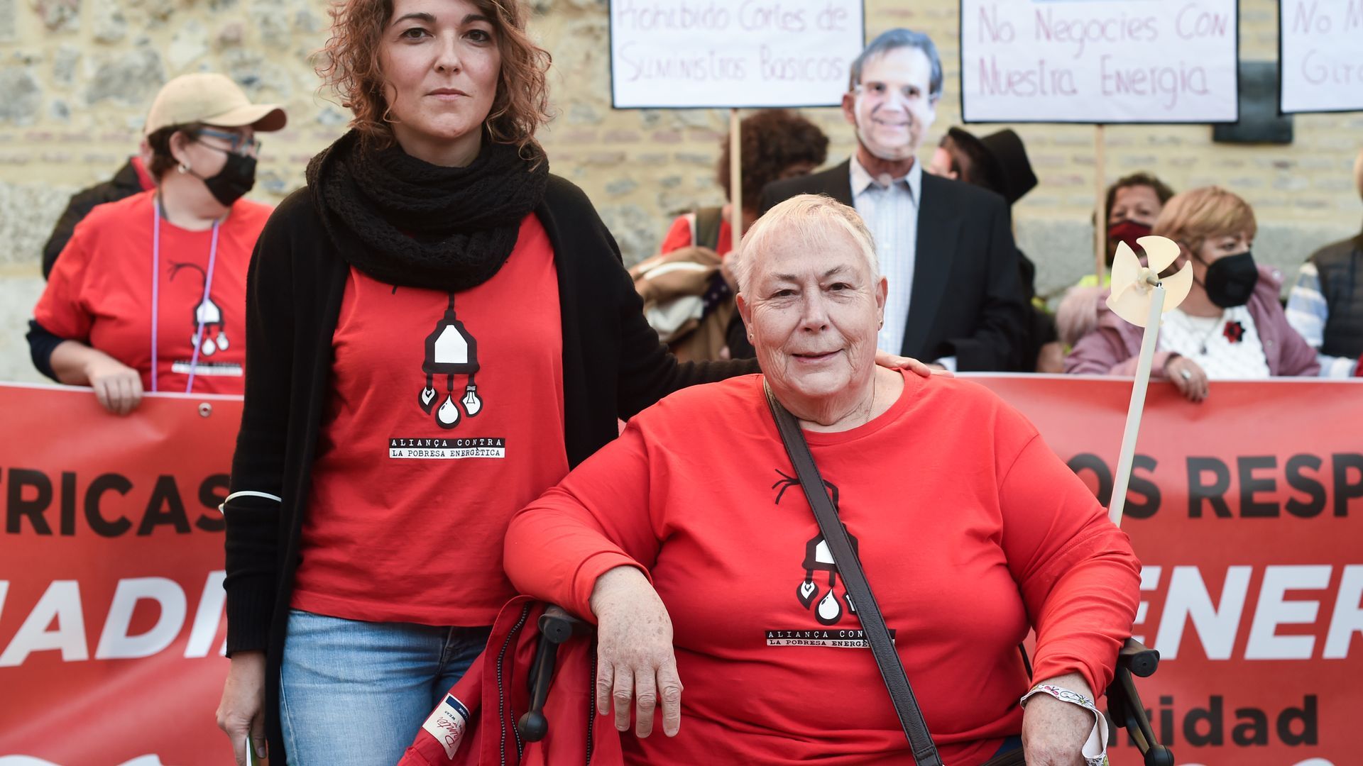 La activista Paca Blanco La activista Paca Blanco
