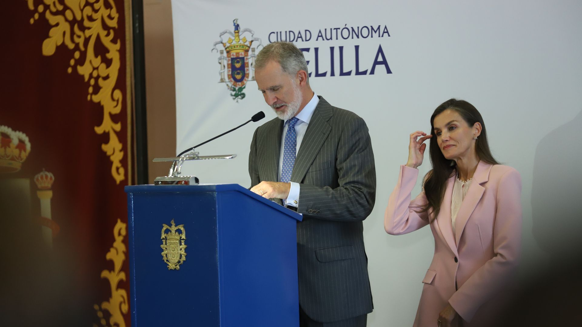 La visita de los reyes a Melilla en directo: Felipe VI defiende que "Marruecos y España deben velar por una relación de buena vecindad” La visita de los reyes a Melilla en directo: Felipe VI defiende que "Marruecos y España deben velar por una relación de buena vecindad”