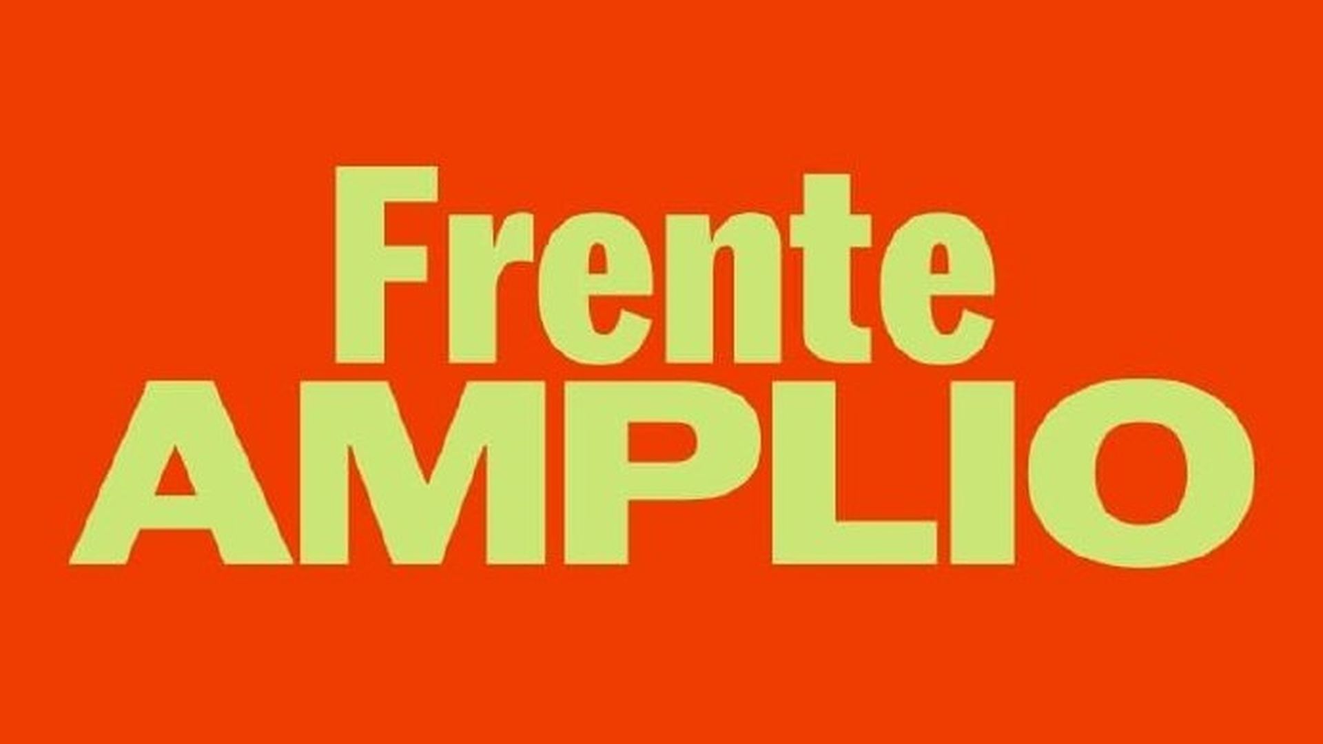 Logotipo oficial de Frente Amplio