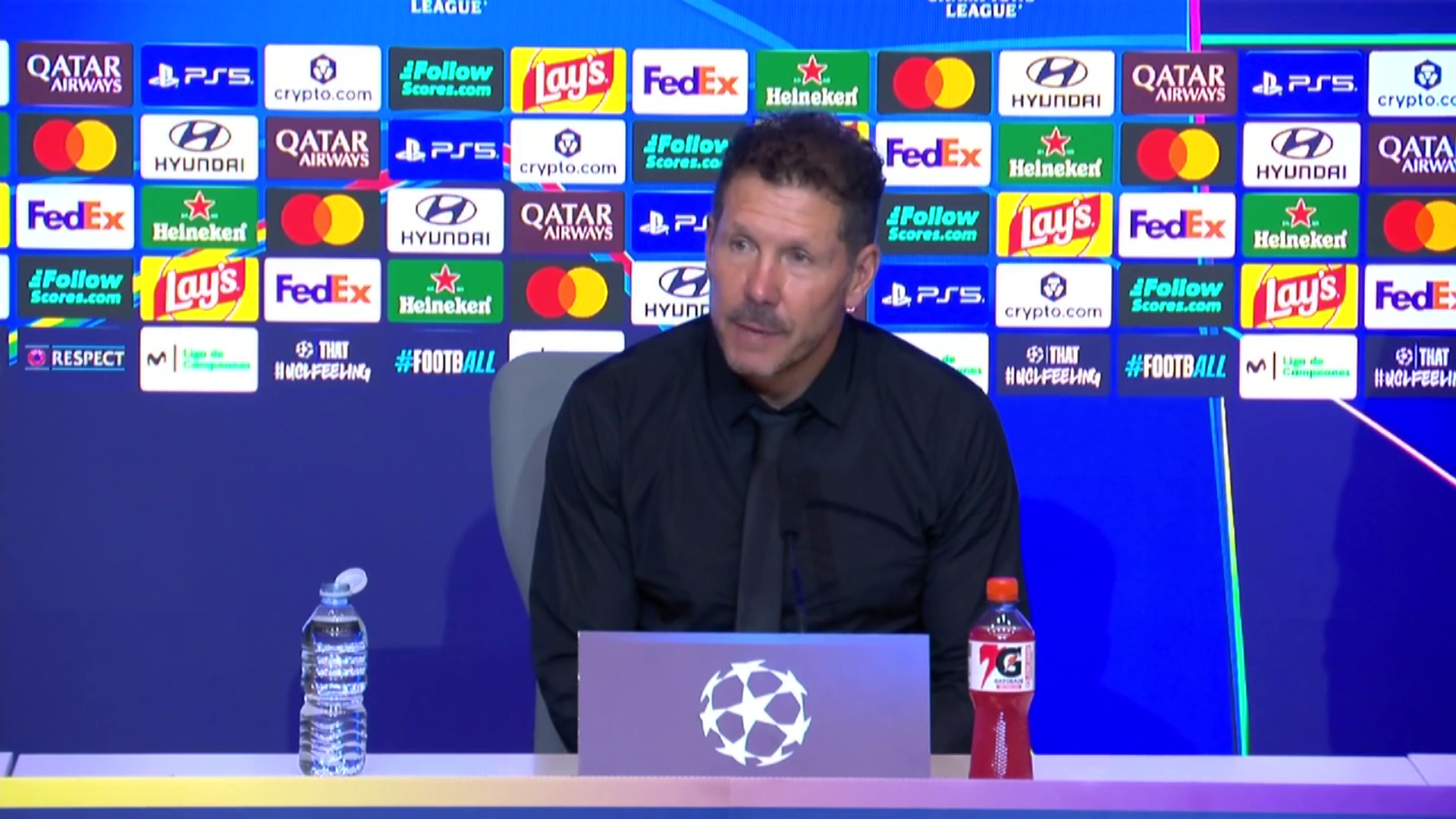 Simeone se acuerda de Koke tras la victoria contra el Manchester United