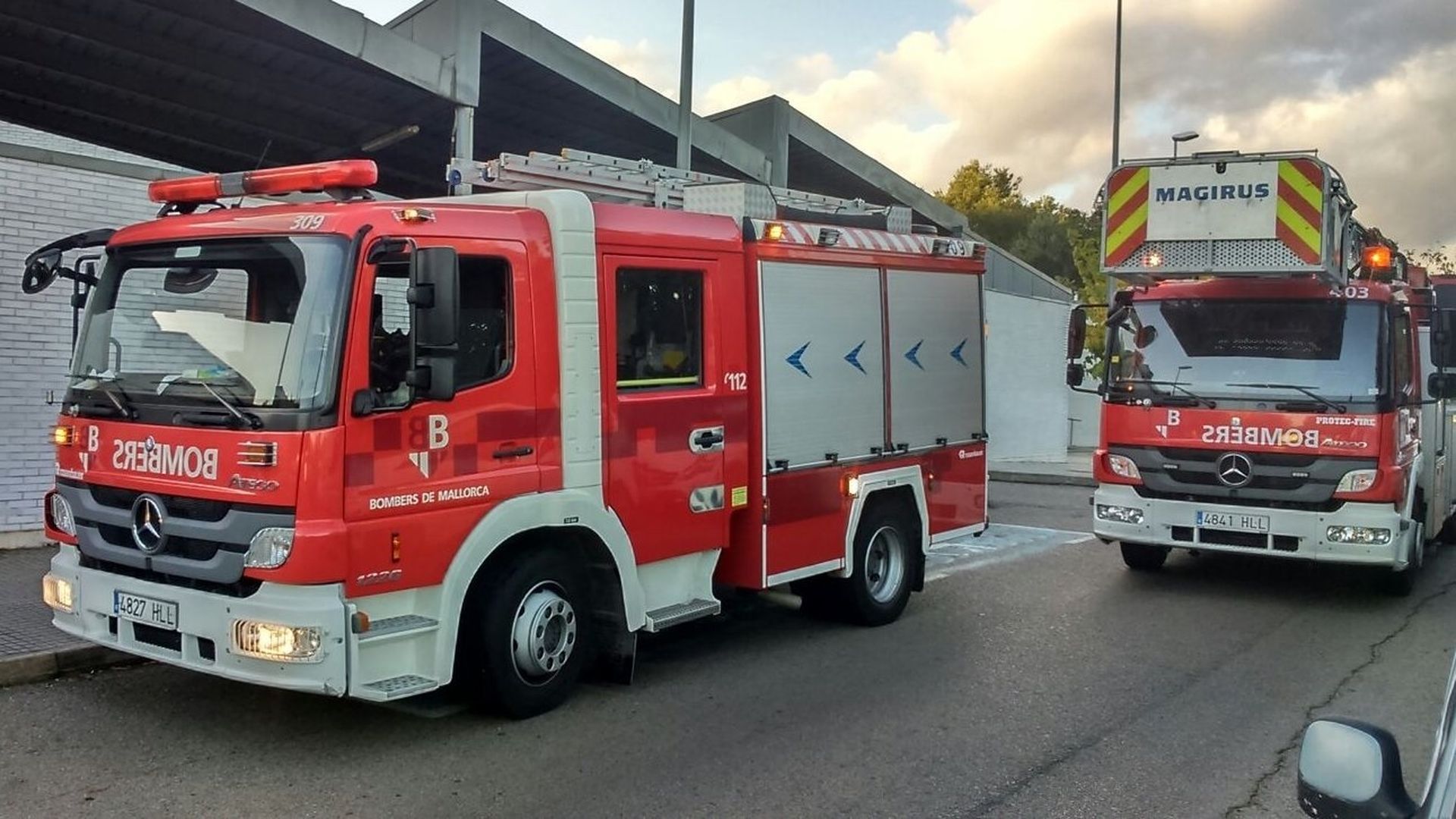 Testigos afirman que el exmarido de la dueña de la caravana incendiada en Son Hugo le ha pegado fuego Testigos afirman que el exmarido de la dueña de la caravana incendiada en Son Hugo le ha pegado fuego