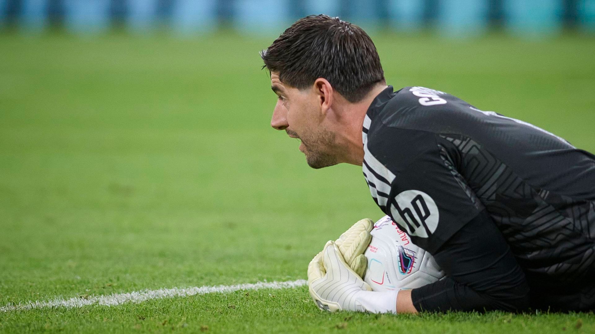 Thibaut Courtois con el Real Madrid