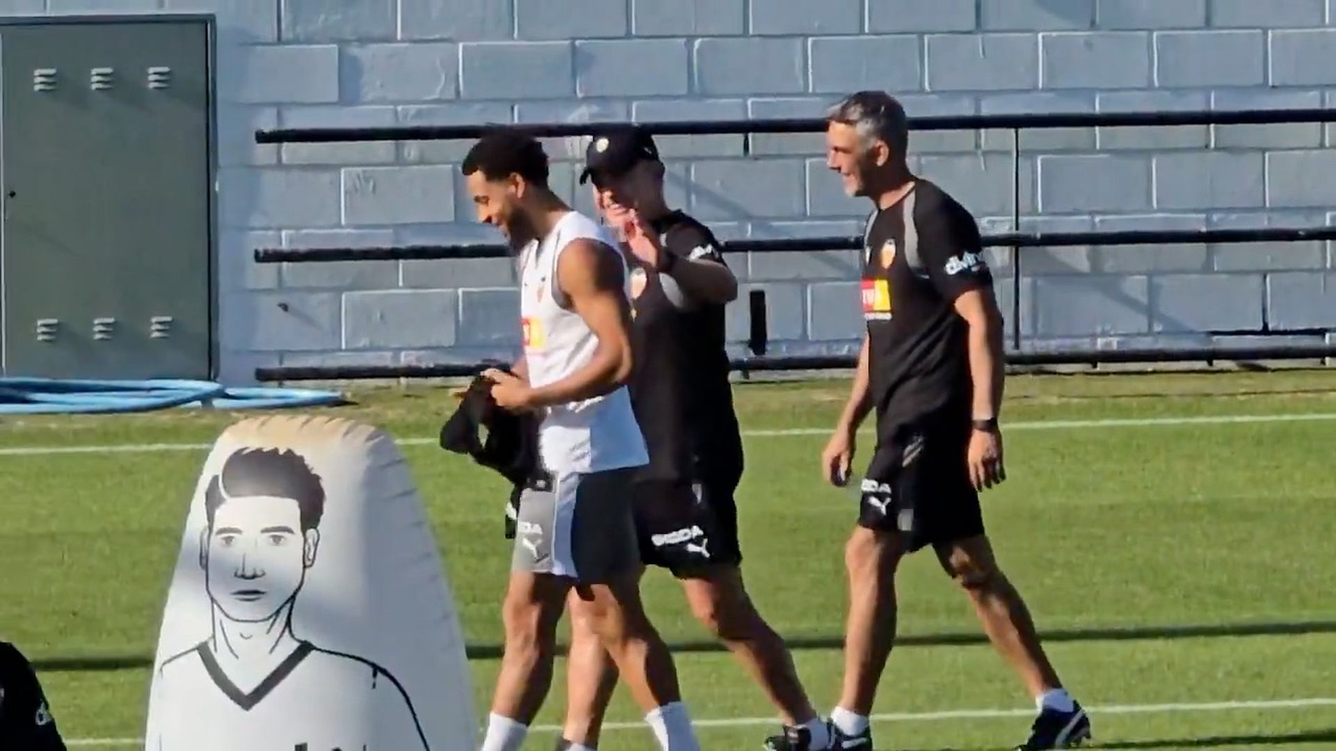 Aguirre y su carantoña con Danjuma