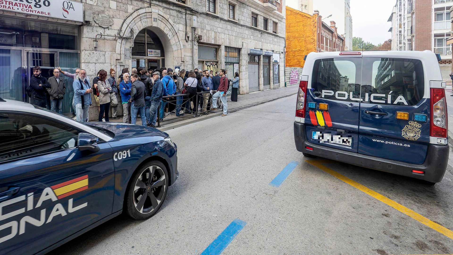 Aplazan hasta el viernes el desahucio en Burgos Aplazan hasta el viernes el desahucio en Burgos