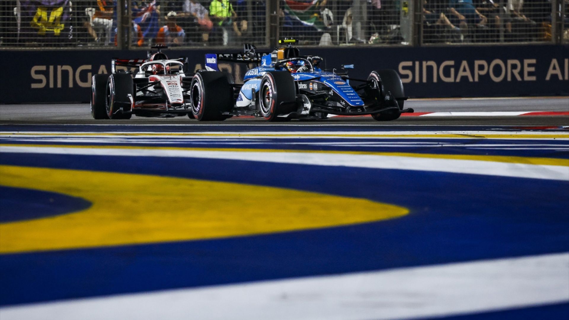 Carlos Sainz, en Singapur