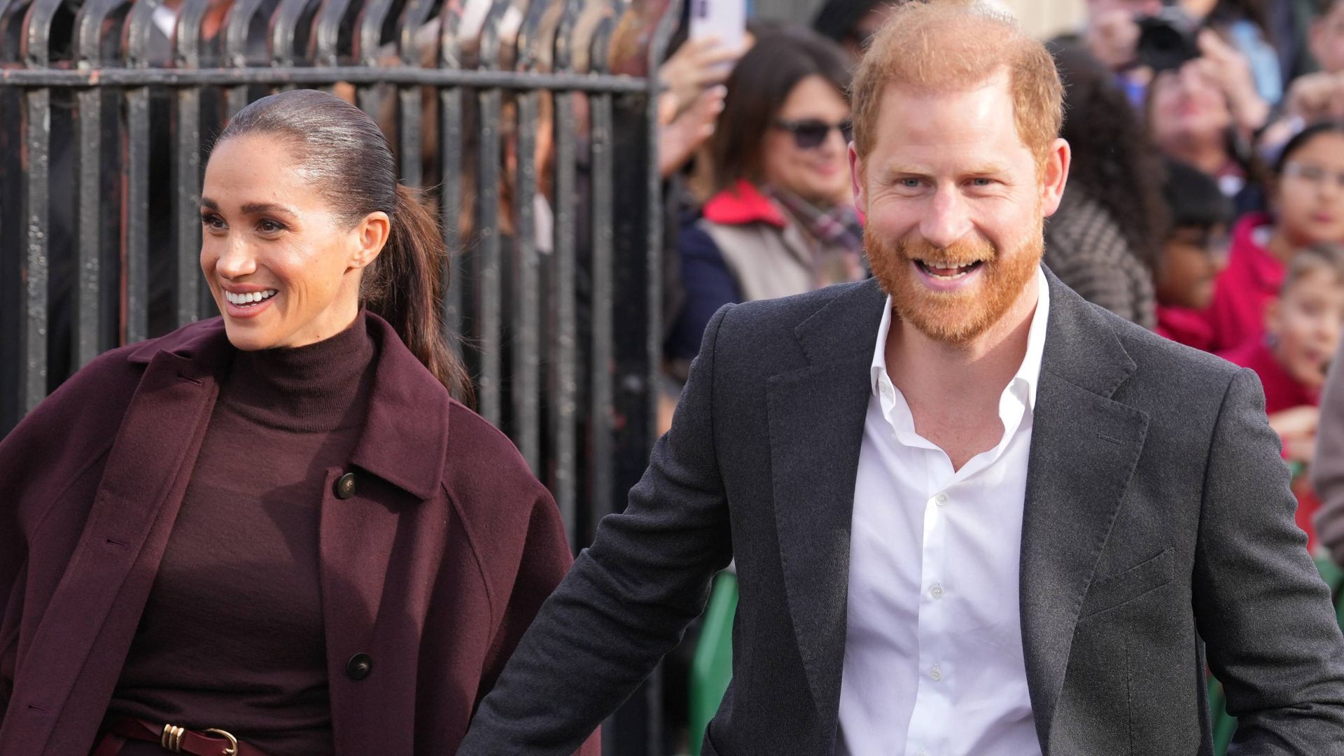 El príncipe Harry y Meghan Markle este 15 de octubre El príncipe Harry y Meghan Markle este 15 de octubre