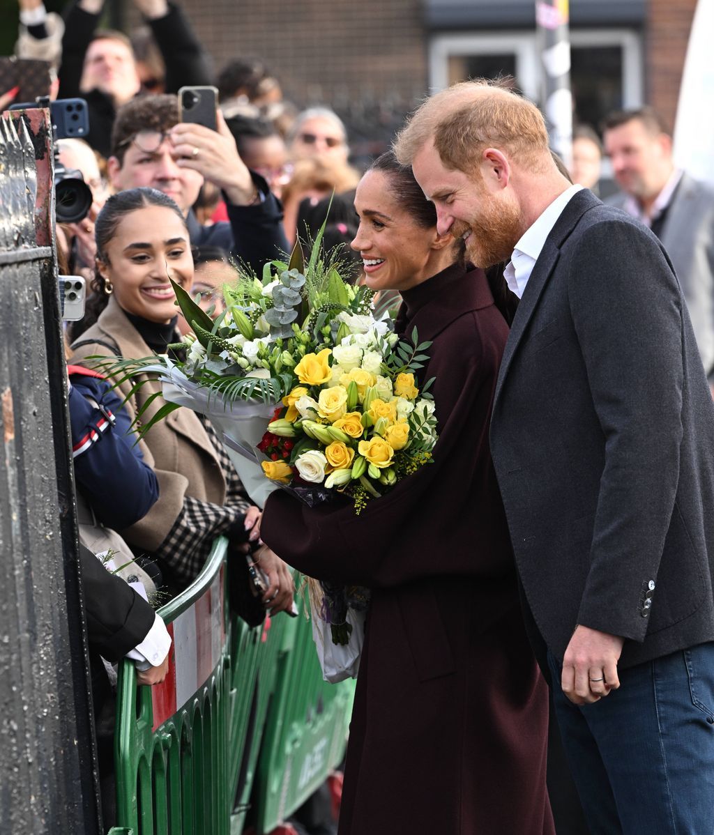 El príncipe Harry y Meghan Markle este 15 de octubre