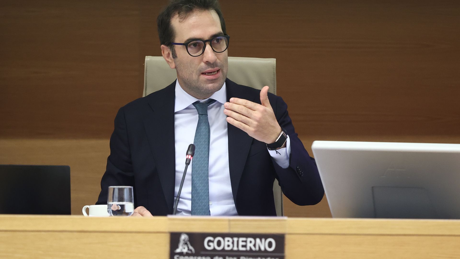 El vicepresidente primero del Gobierno y ministro de Economía, Comercio y Empresa, Carlos Cuerpo El vicepresidente primero del Gobierno y ministro de Economía, Comercio y Empresa, Carlos Cuerpo