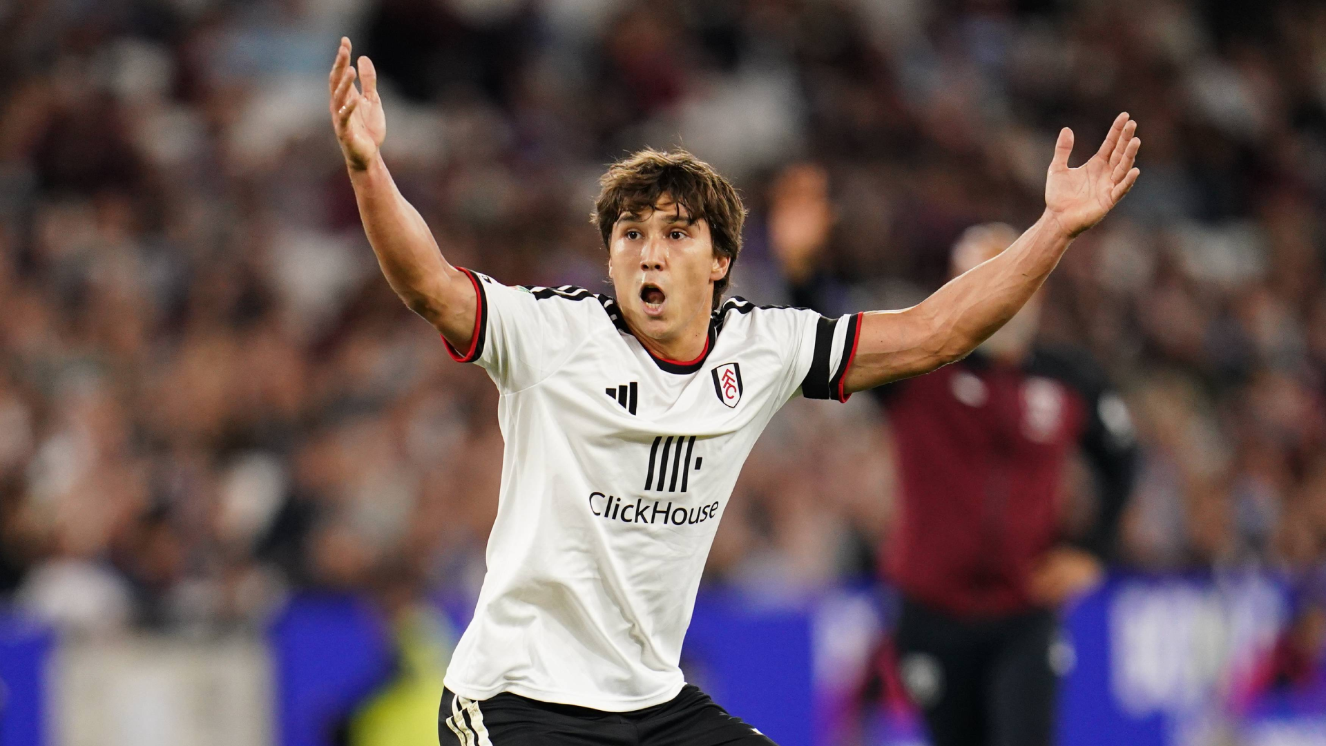 Gonzalo García, en un partido con el Fulham Gonzalo García, en un partido con el Fulham