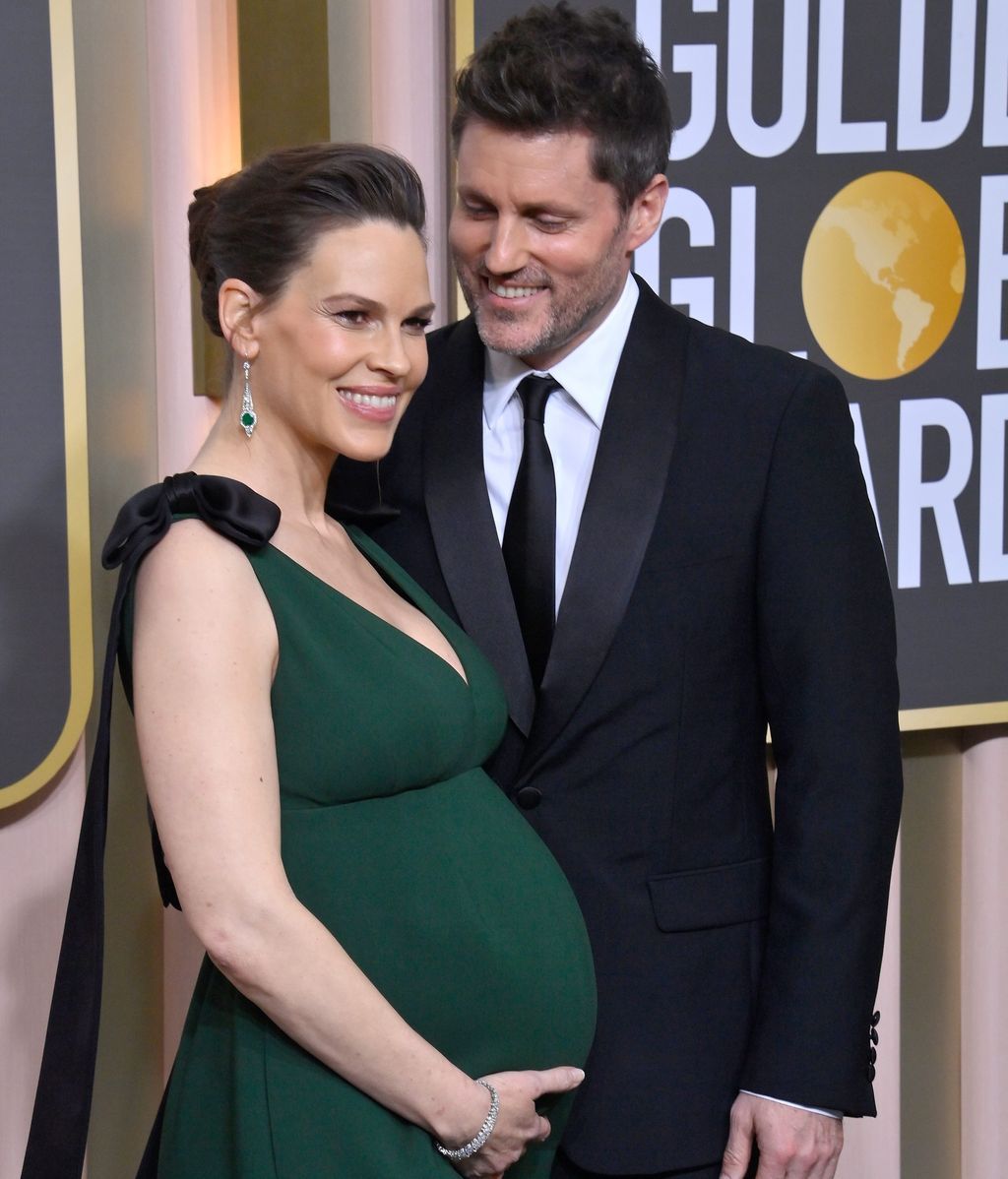 Hilary Swank y su marido, Philip Schneider, en una imagen de archivo