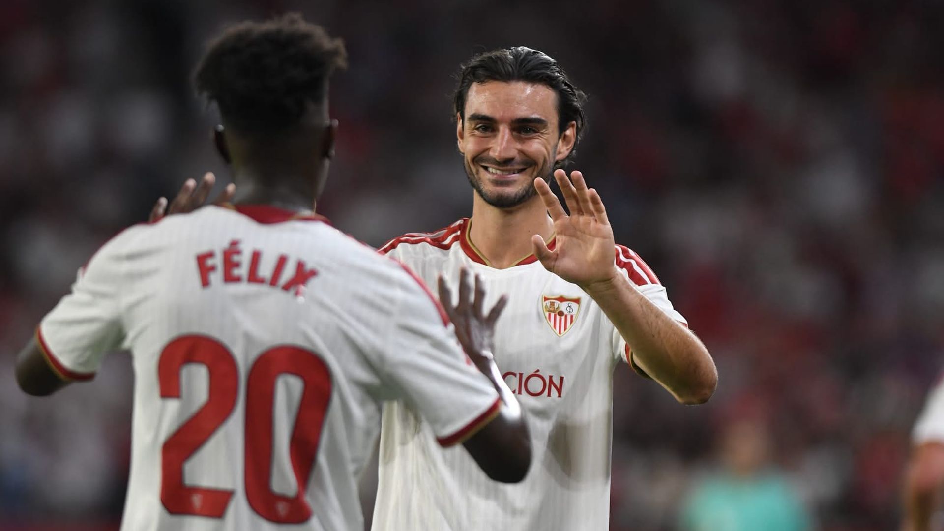 Juan Iglesias, en el Sevilla - Barça Juan Iglesias, en el Sevilla - Barça
