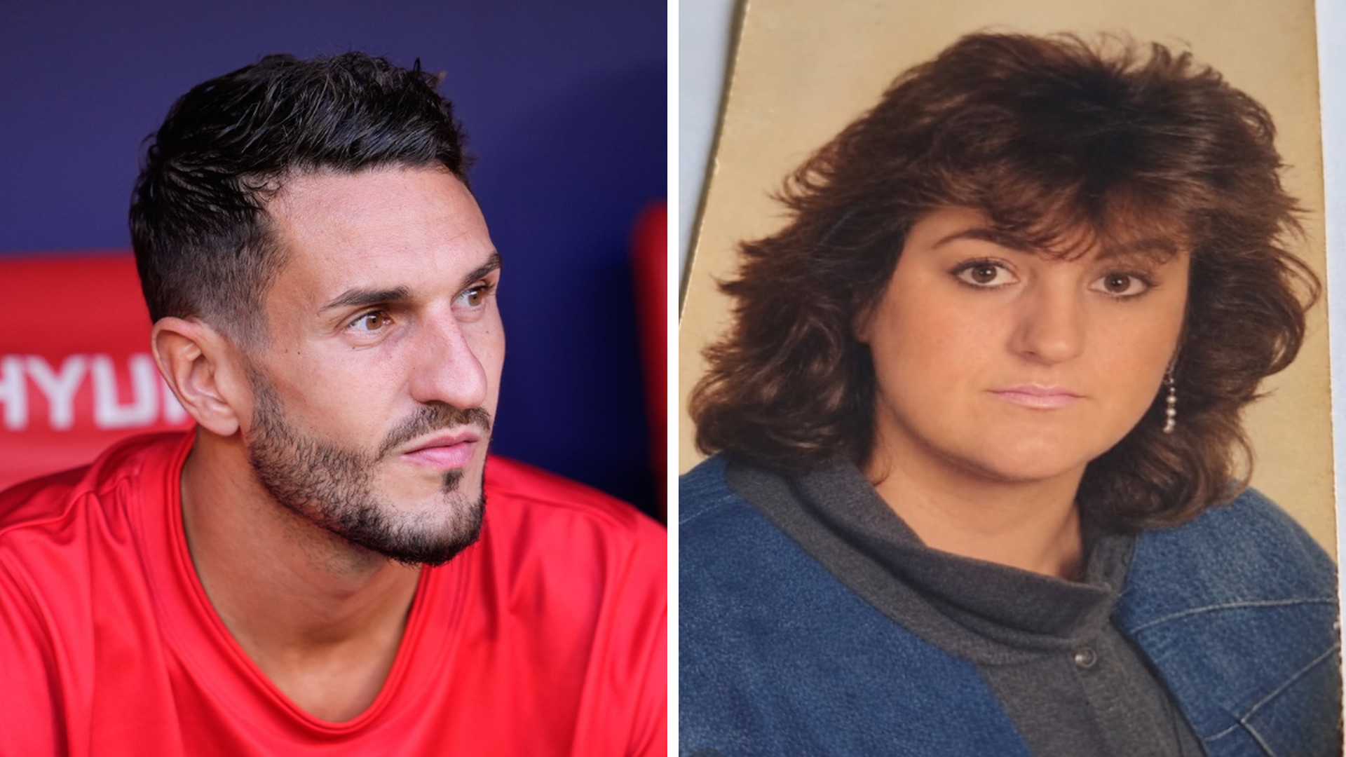 Koke Resurrección y su madre, Ana Merodio Koke Resurrección y su madre, Ana Merodio