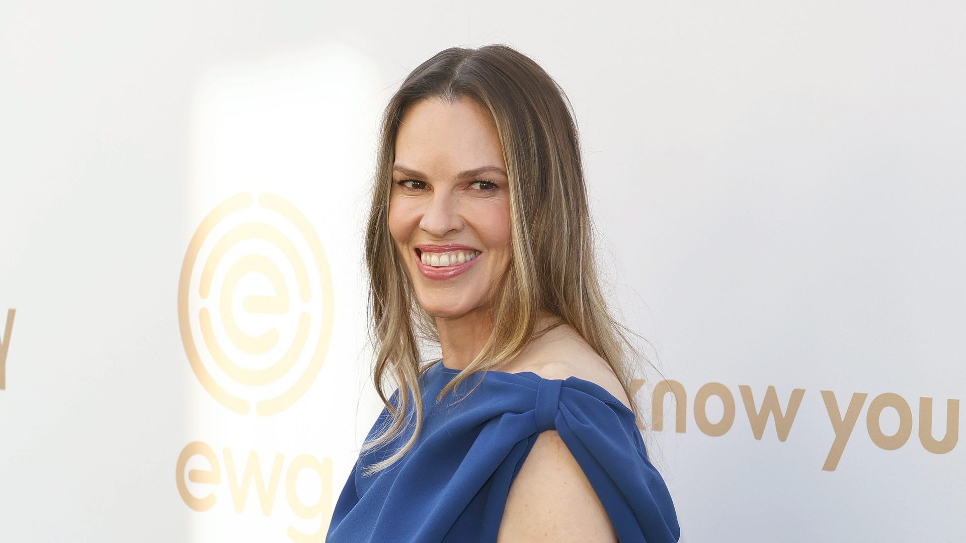 La actriz Hilary Swank