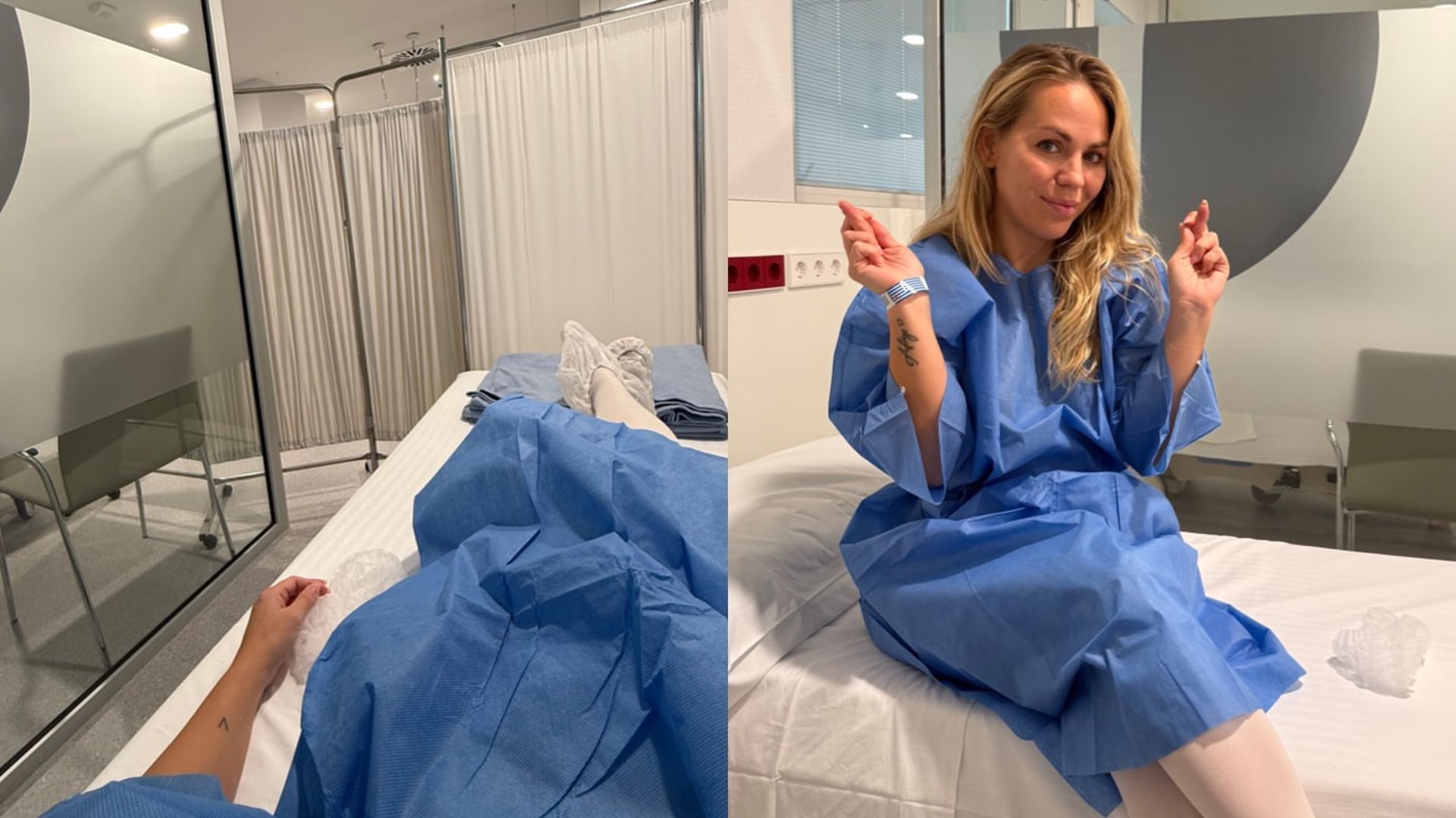 Las imágenes de Yoli antes de su paso por quirófano